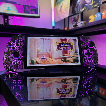 FUNLAB Luminous Wireless Joy-pad for Switch/Switch OLED - Scarlet & Violet-FUNLAB