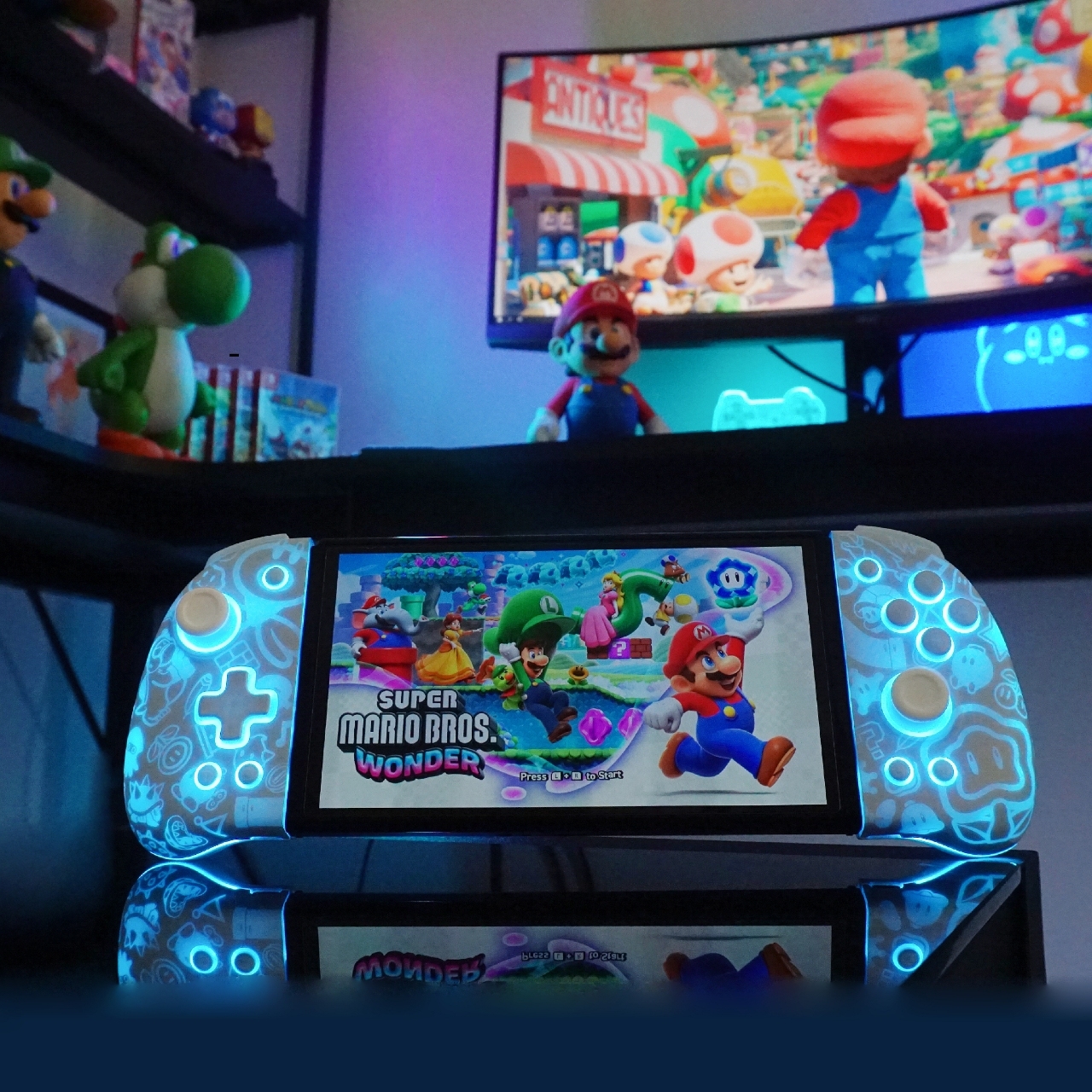 FUNLAB Luminous Wireless Joy-pad for Switch/Switch OLED - Wonder-FUNLAB