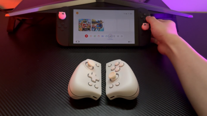 FUNLAB Luminous Joy-pad - Zonaite White (USA Only)