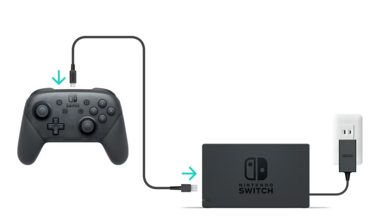 Charge your Nintendo Switch Pro Controller fast and safe