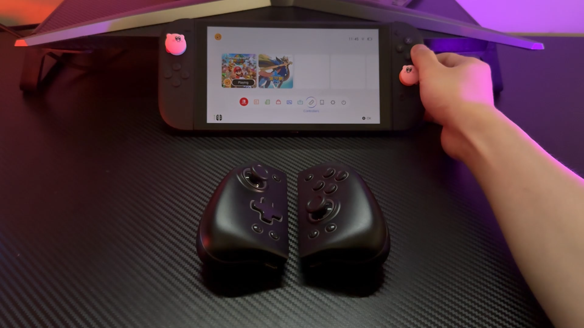 FUNLAB Luminous Joypad for Switch 2 / Switch - Scarlet & Violet