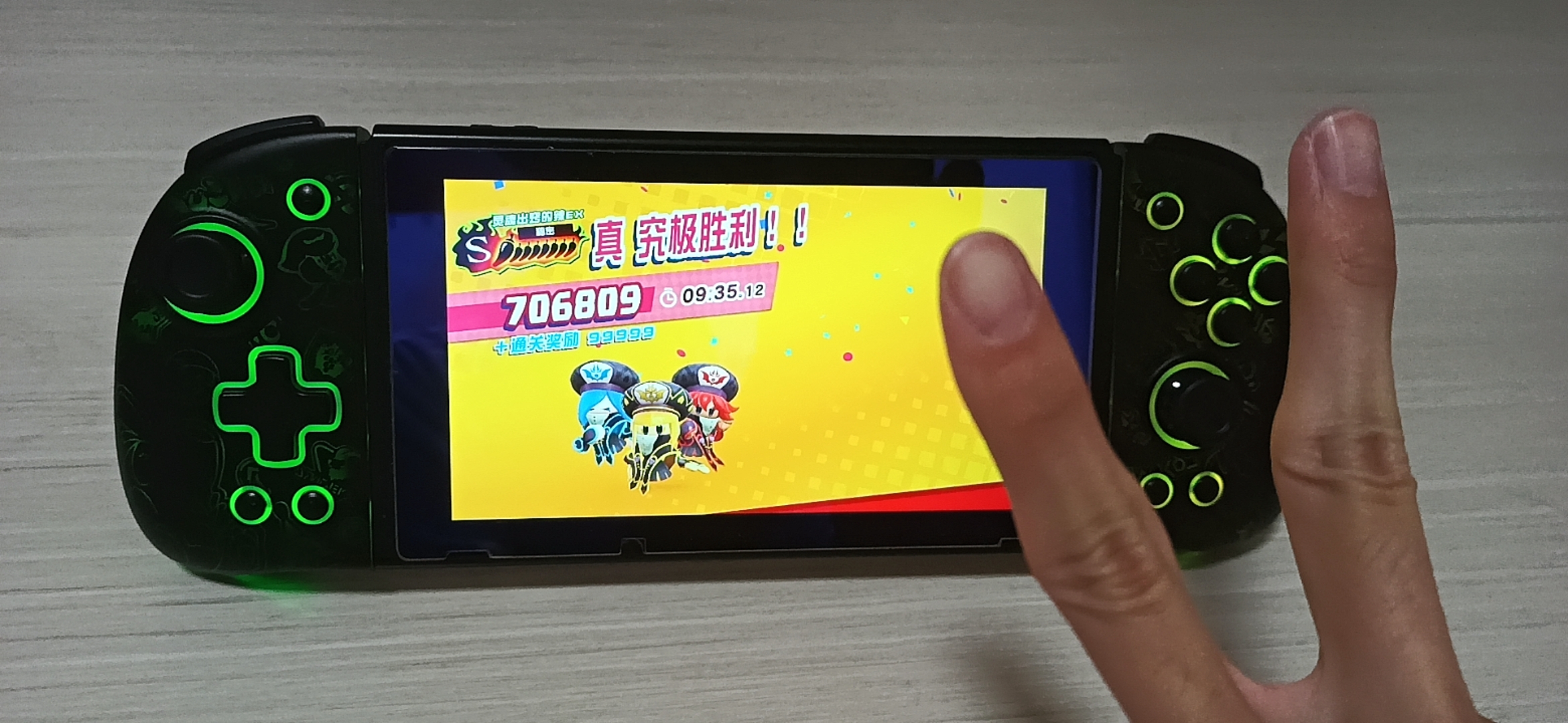One of the best Kirby player eagr played three mage sisters TUC in Kirby STA with FUNLAB joypad!