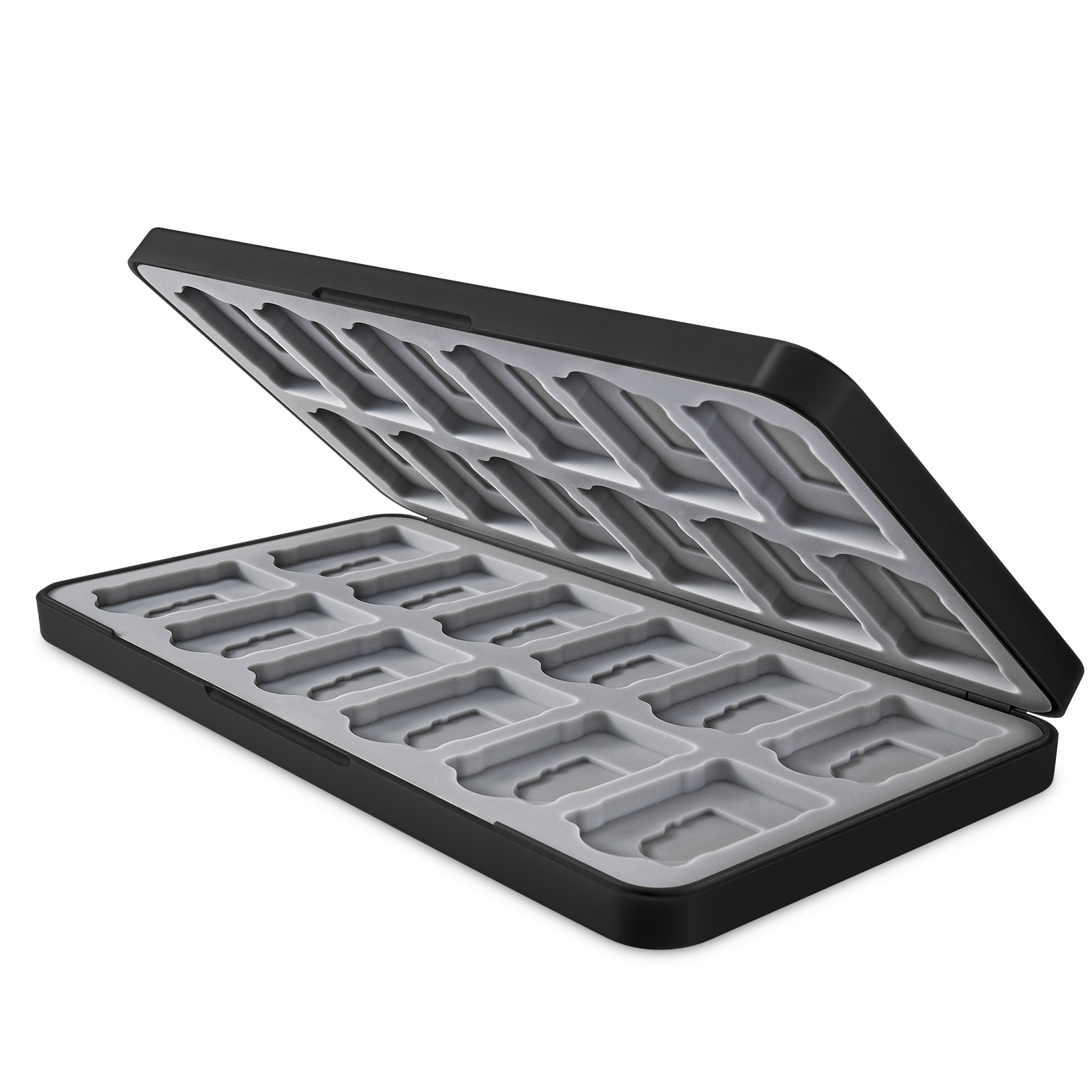 FUNLAB 24 Switch Game Cards Case - Gray Black
