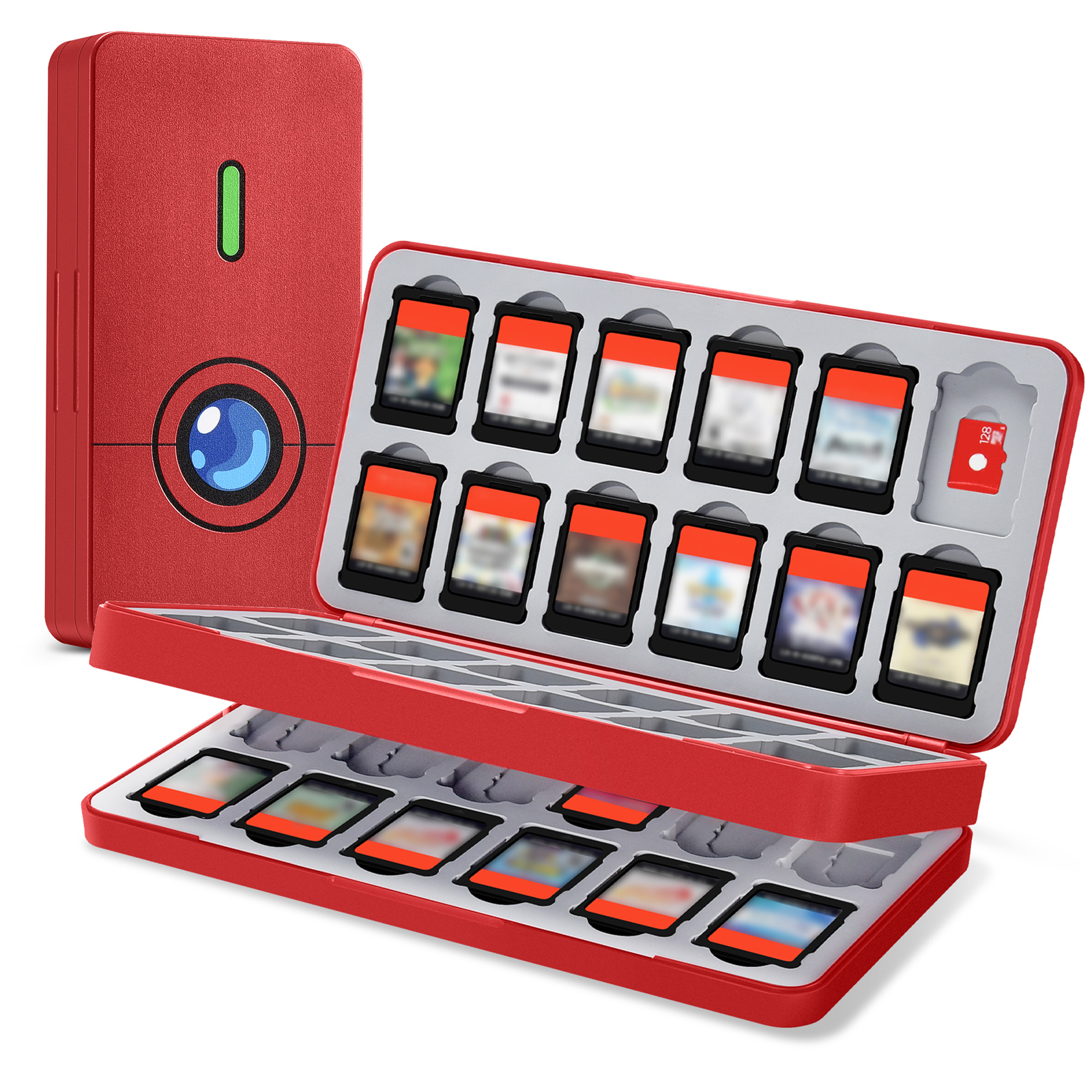 FUNLAB 28 Switch Game Cards Case - Pokedex