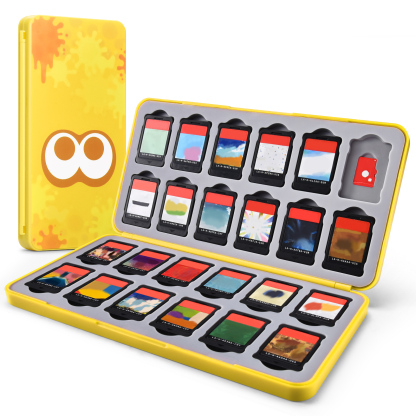 FUNLAB 24 Switch Game Cards Case - Ink Yellow