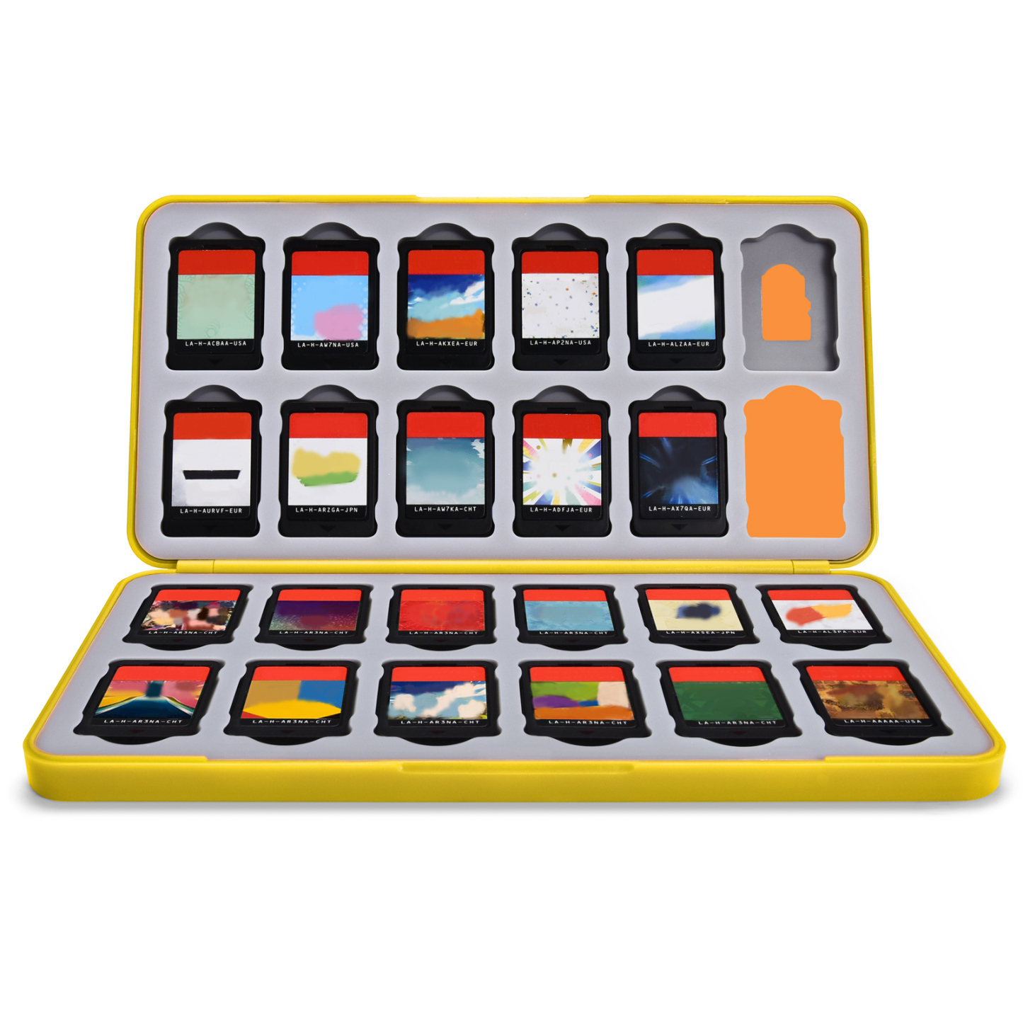 FUNLAB 24 Switch Game Cards Case - Ink Yellow