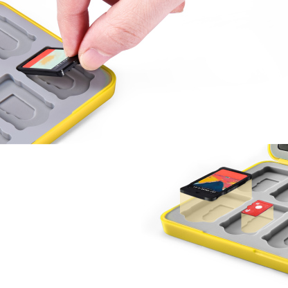 FUNLAB 24 Switch Game Cards Case - Ink Yellow