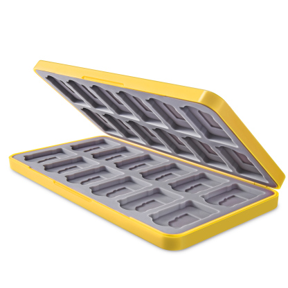 FUNLAB 24 Switch Game Cards Case - Ink Yellow