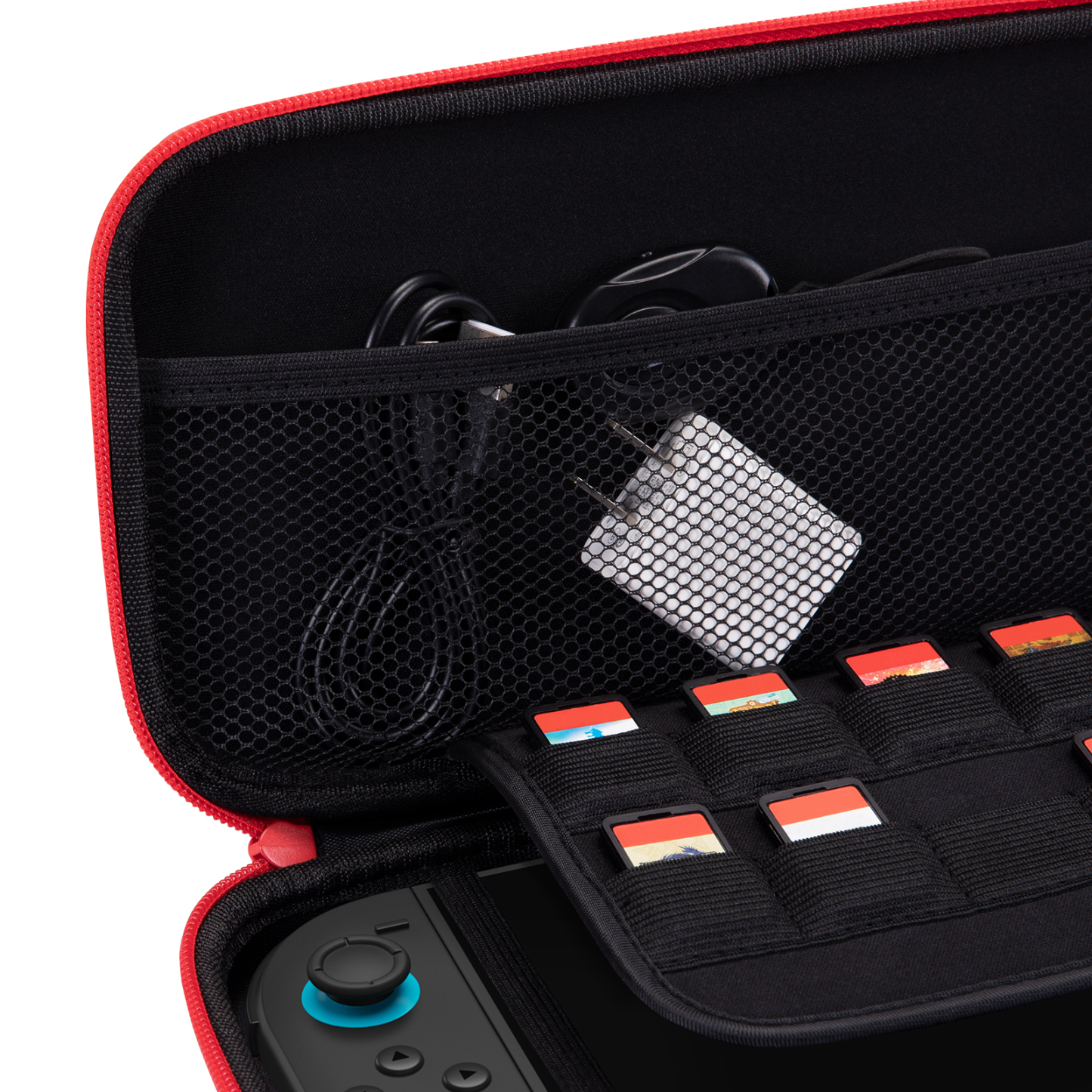 FUNLAB Games Guardian Switch 2 Carrying Case - Overall Red