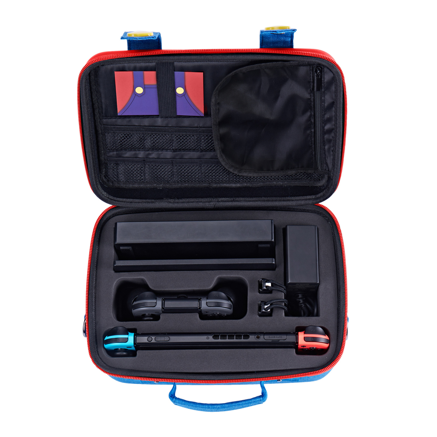 FUNLAB Games Guardian Switch Travel Case - Overall Red