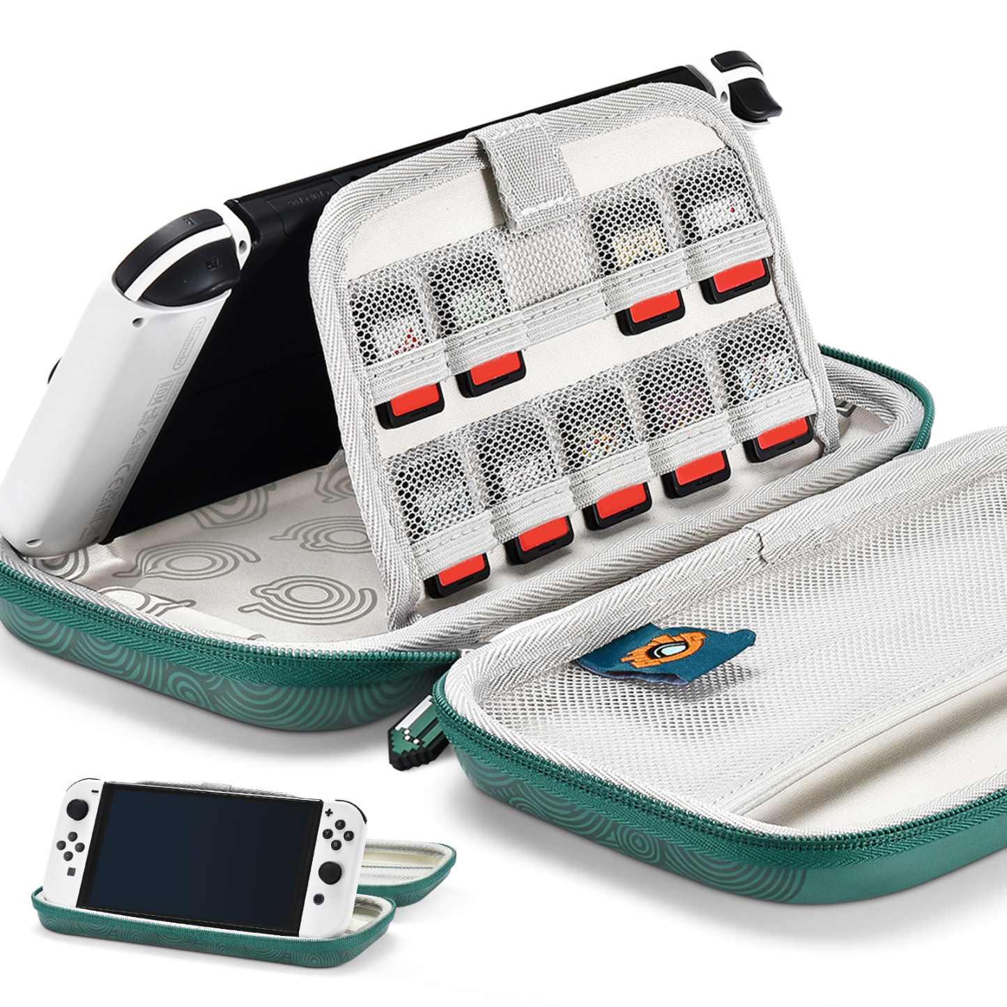 FUNLAB Games Guardian Switch Carrying Case - Green