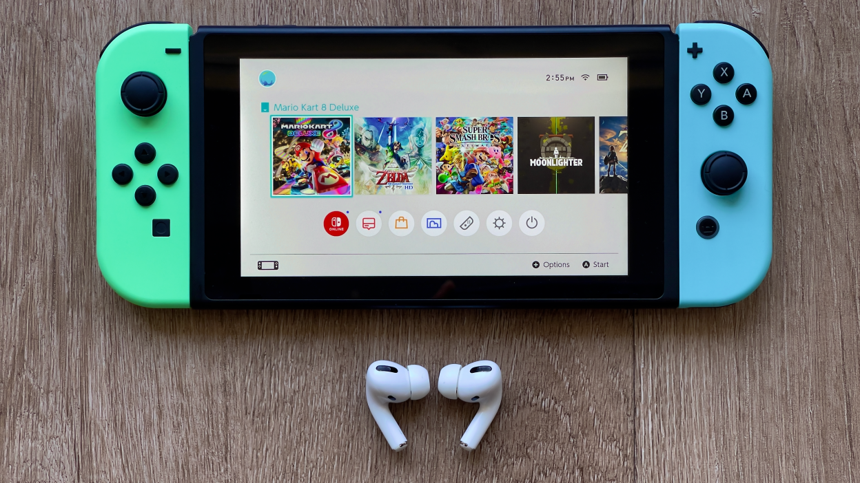 How to connect AirPods to Nintendo Switch