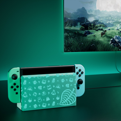 FUNLAB Lumindock Switch Docking Station with Joy-Con Charger - New Leaf