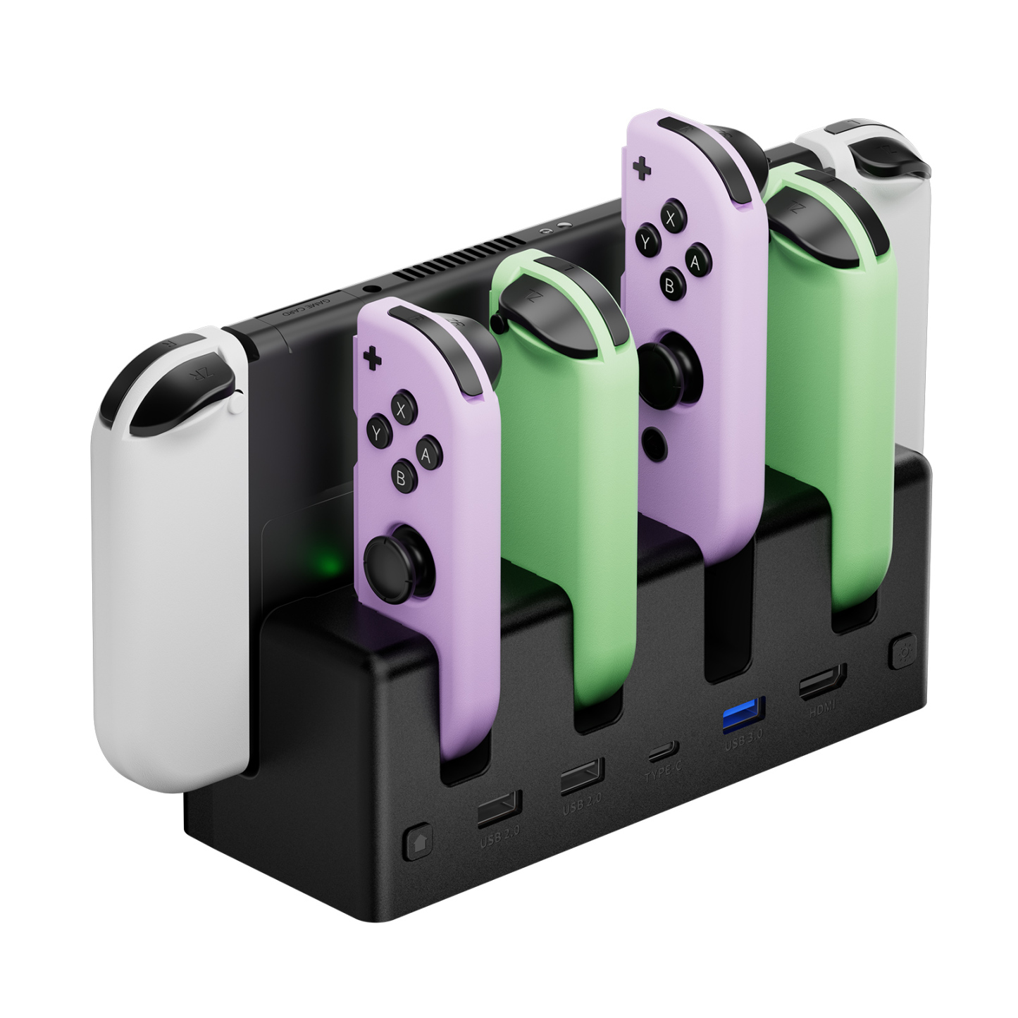 FUNLAB Lumindock Switch Docking Station with Joy-Con Charger - Ultrahand