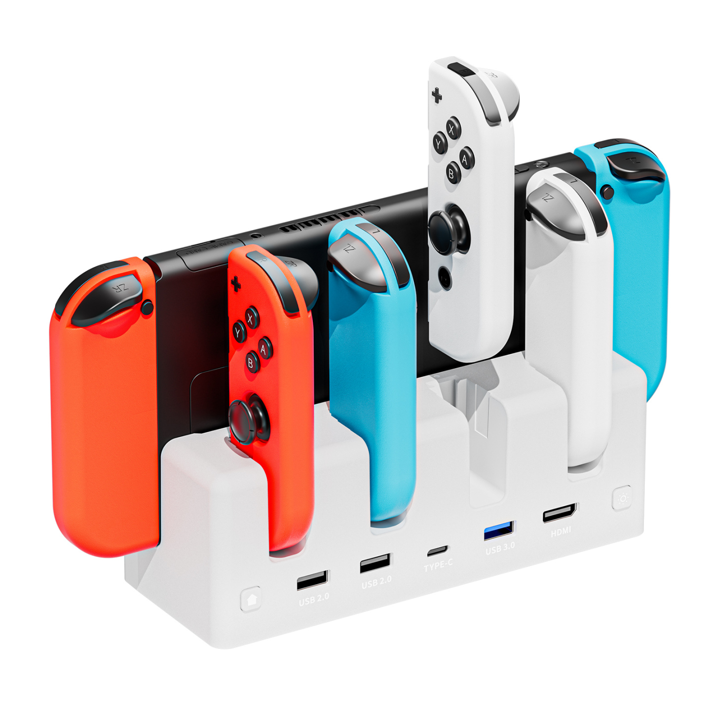FUNLAB Lumindock Switch Docking Station with Joy-Con Charger - Wonder