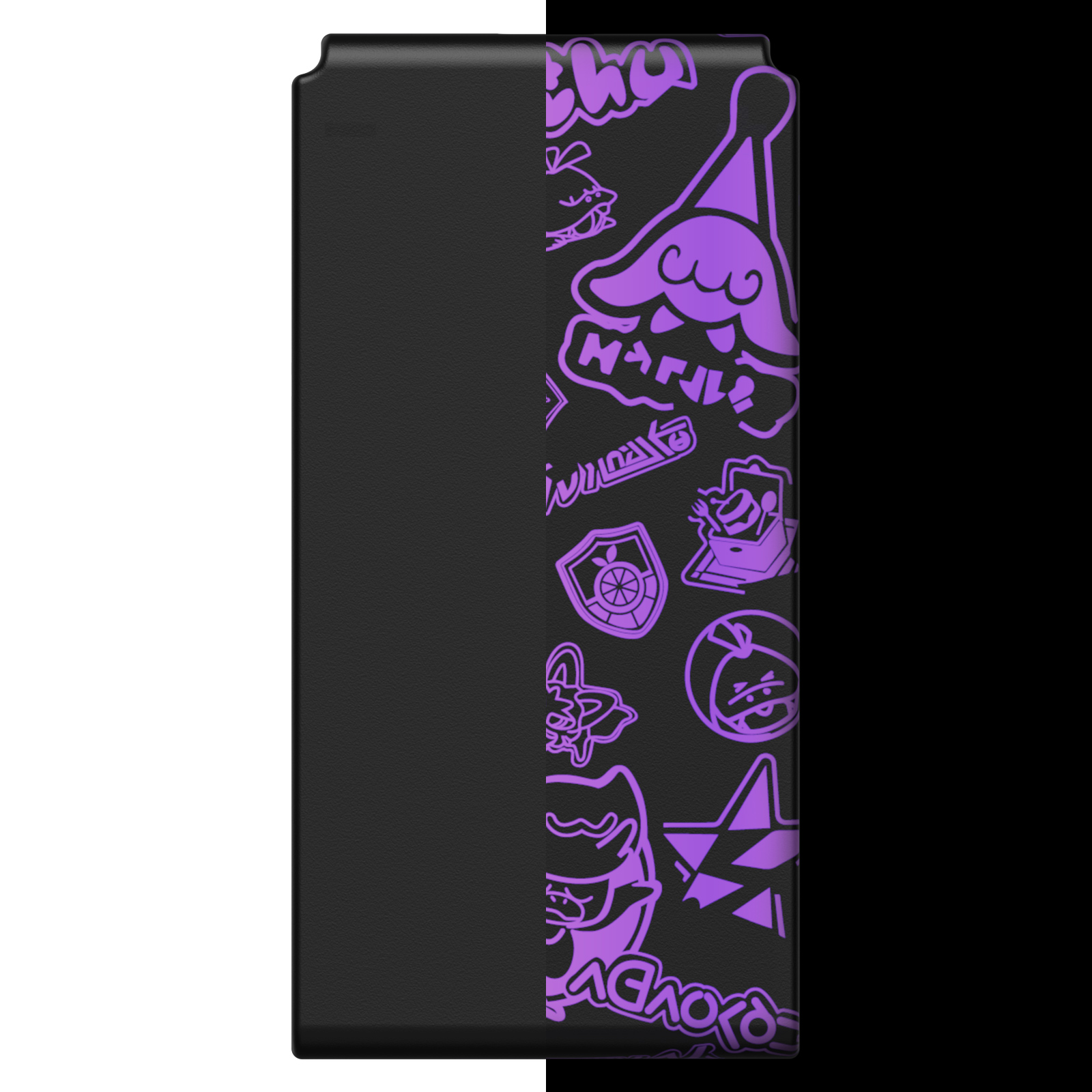 FUNLAB Lumingrip Joy-Con Charging Grip - Scarlet & Violet