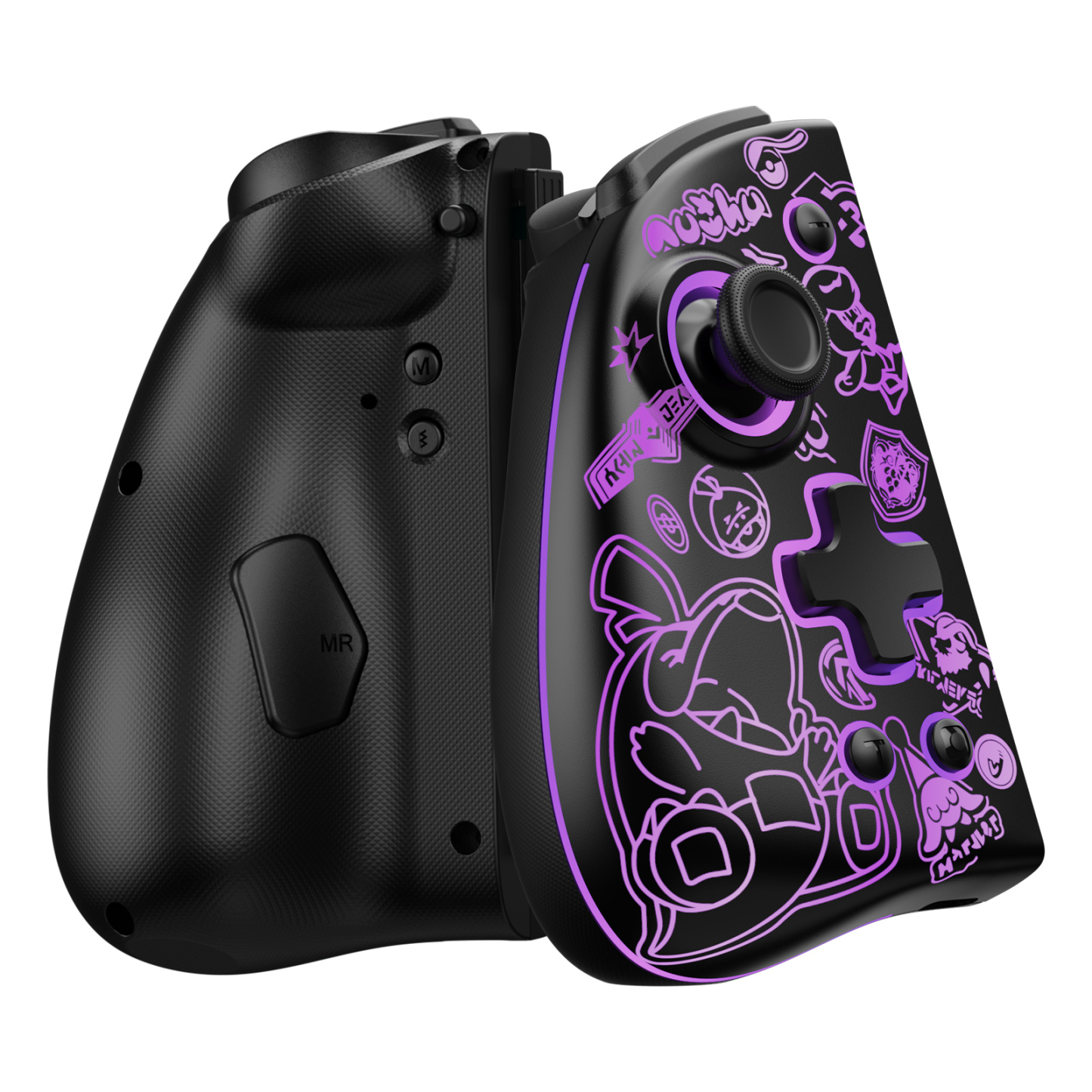 FUNLAB Luminous Joy-pad - Scarlet & Violet