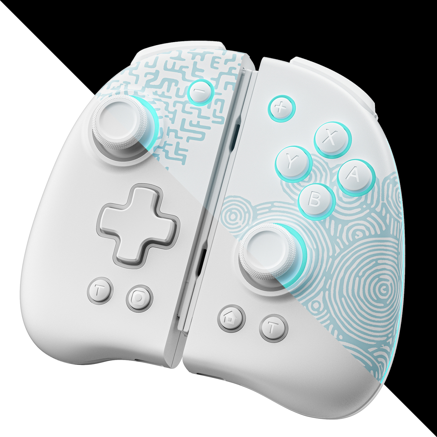 FUNLAB Luminous Joy-pad - Zonaite White (USA Only)