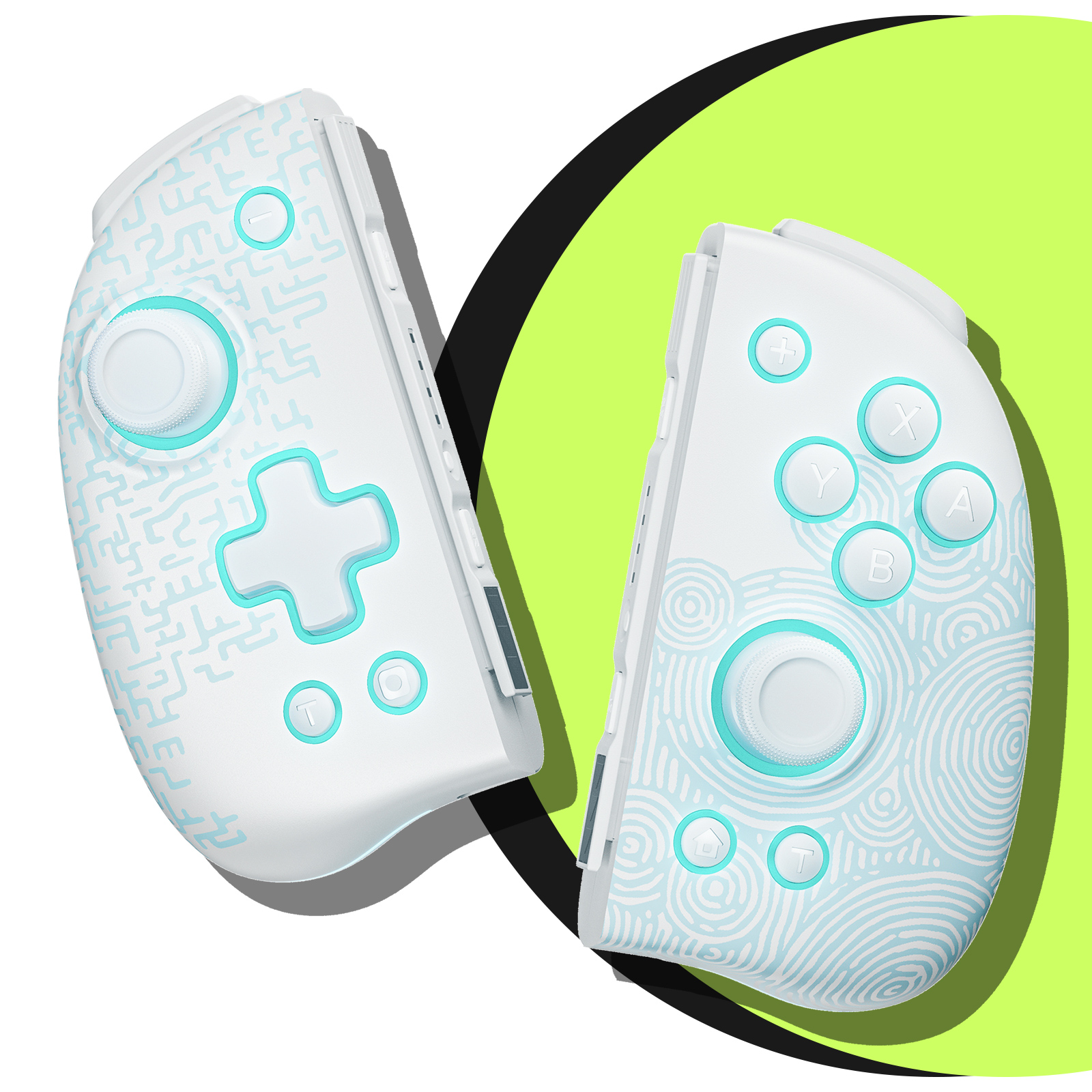 FUNLAB Luminous Joy-pad - Zonaite White (USA Only)