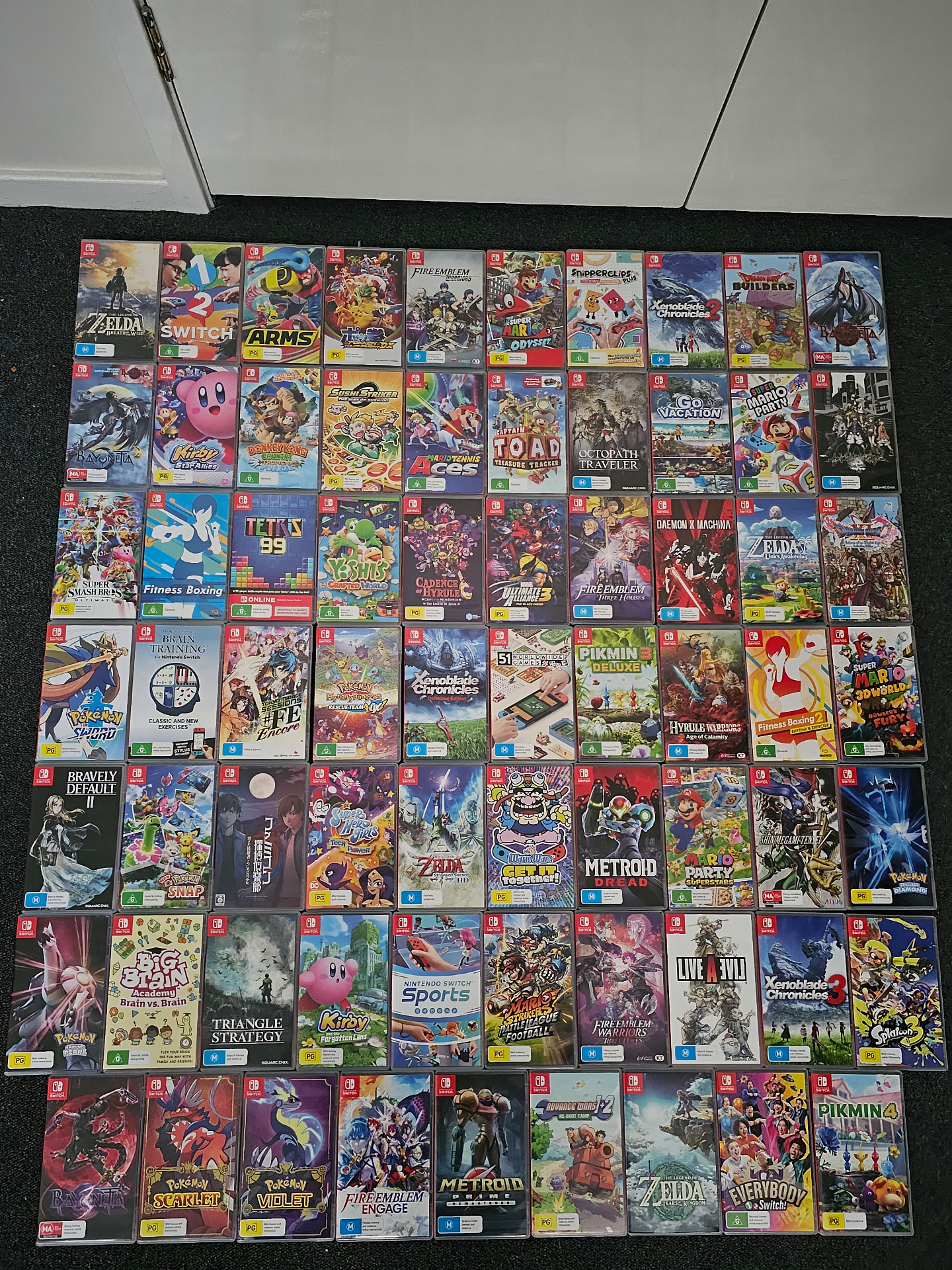 Many Nintendo switch games