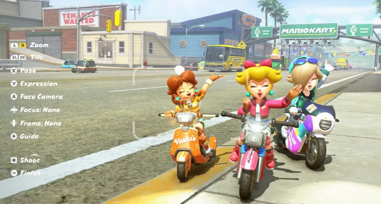 Mario Kart World drive