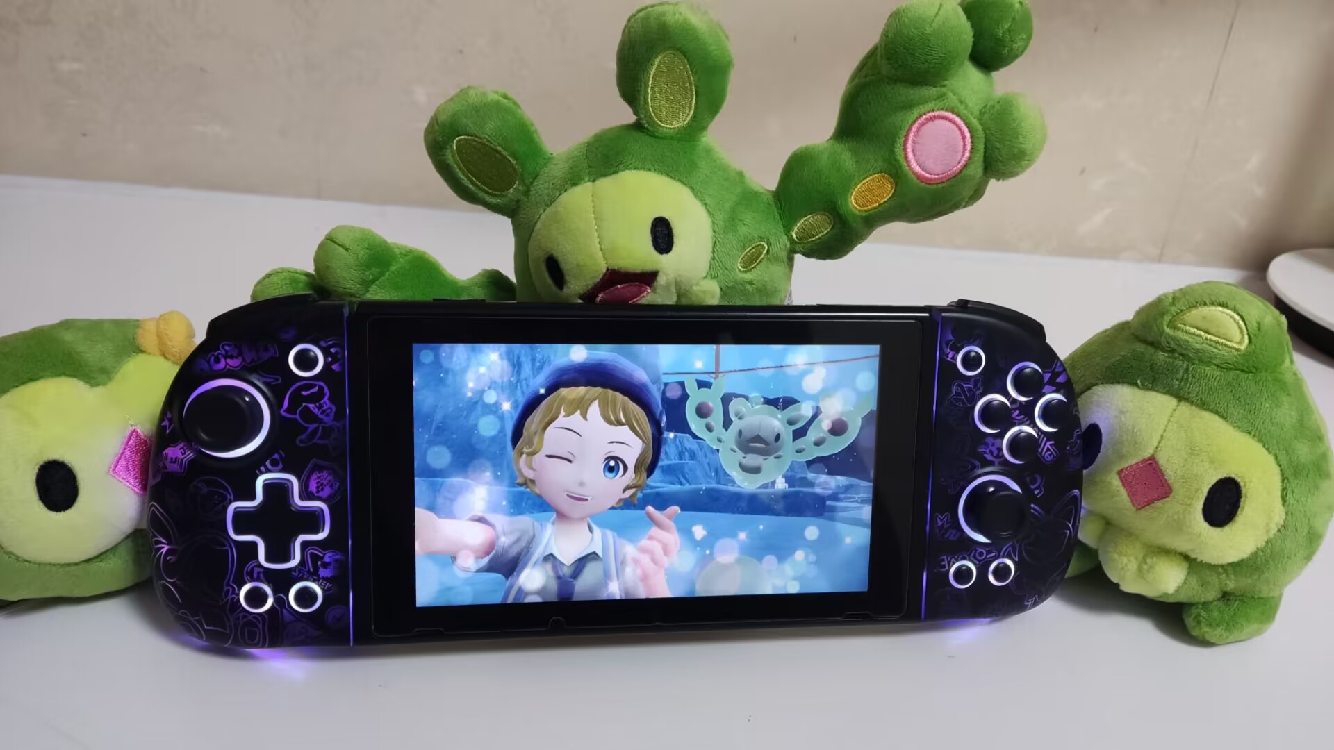 The Beautiful Nintendo Switch joycon controller for Pokemon fans and professional gamers