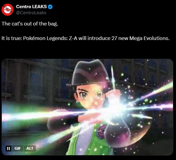 New Pokemon legends Z-A leaks from Centro Leaks