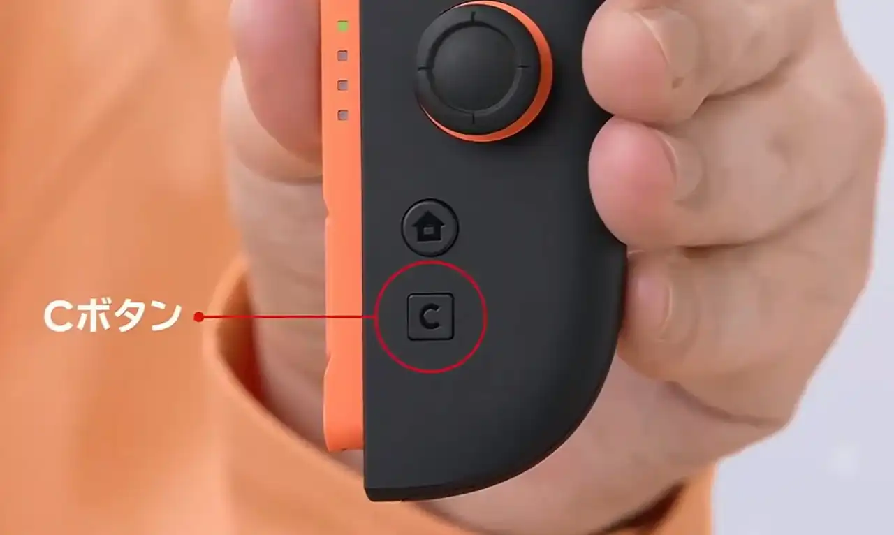 Nintendo Switch 2 C chatting button