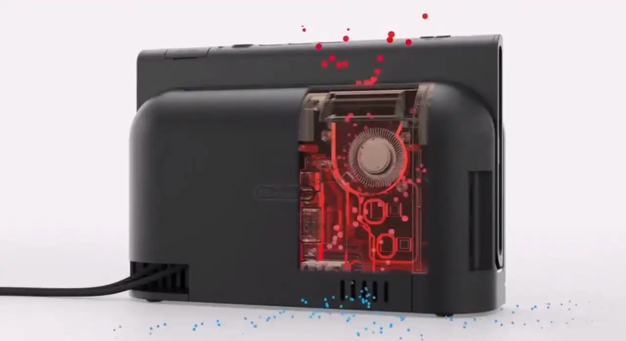 Nintendo Switch 2 cooling fan