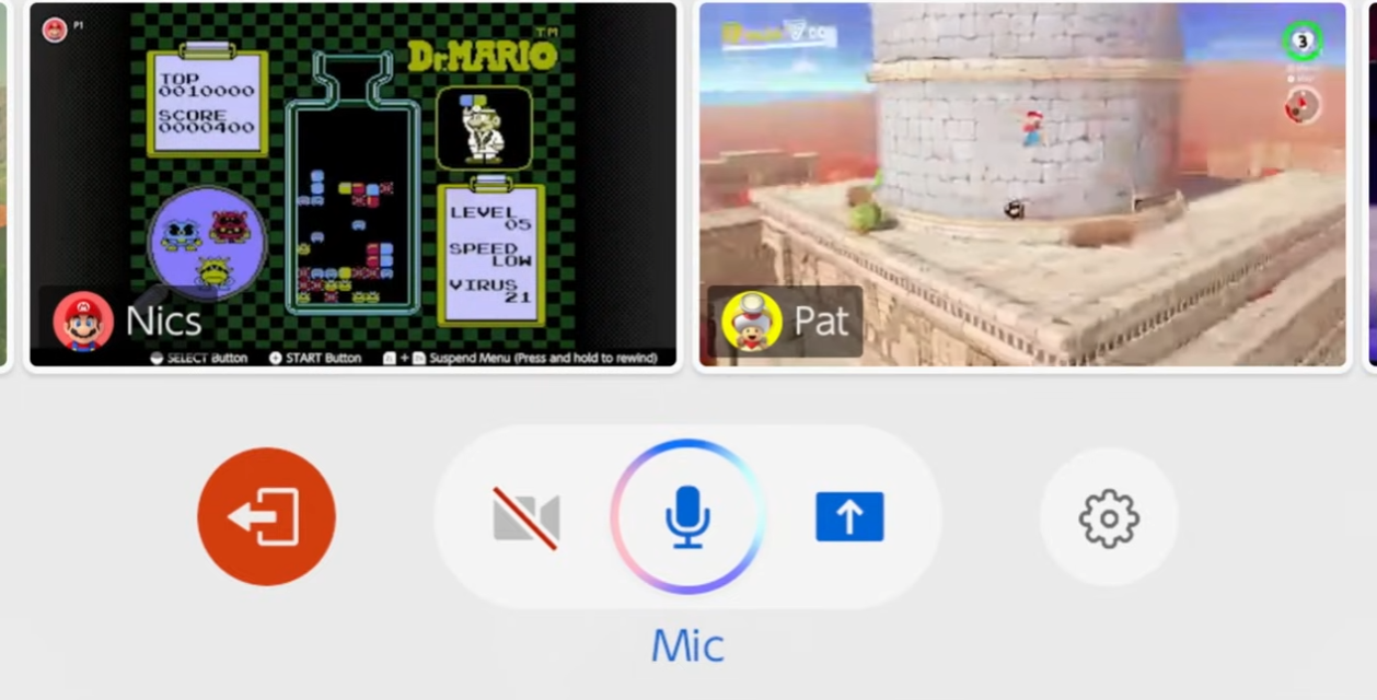 Nintendo Switch 2 Game Chat