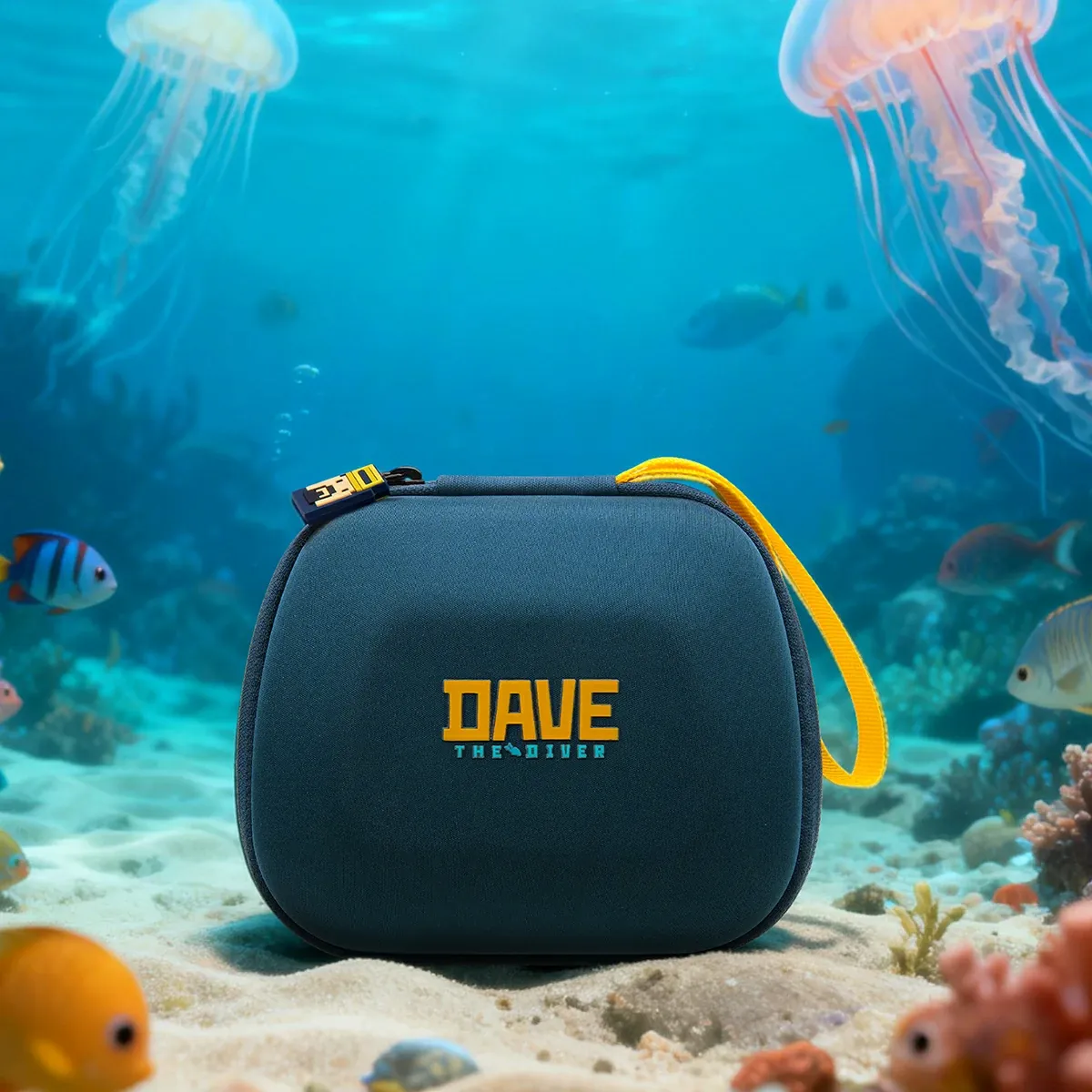 FUNLAB Switch Pro Controller Carrying Case - DAVE THE DIVER