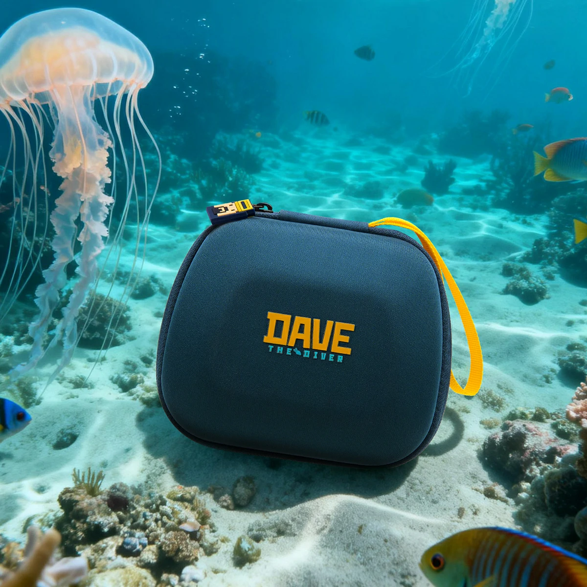 FUNLAB Switch Pro Controller Carrying Case - DAVE THE DIVER