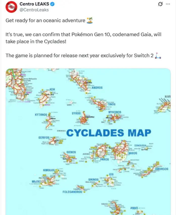 Pokemon Gen 10 region Centro Leaks