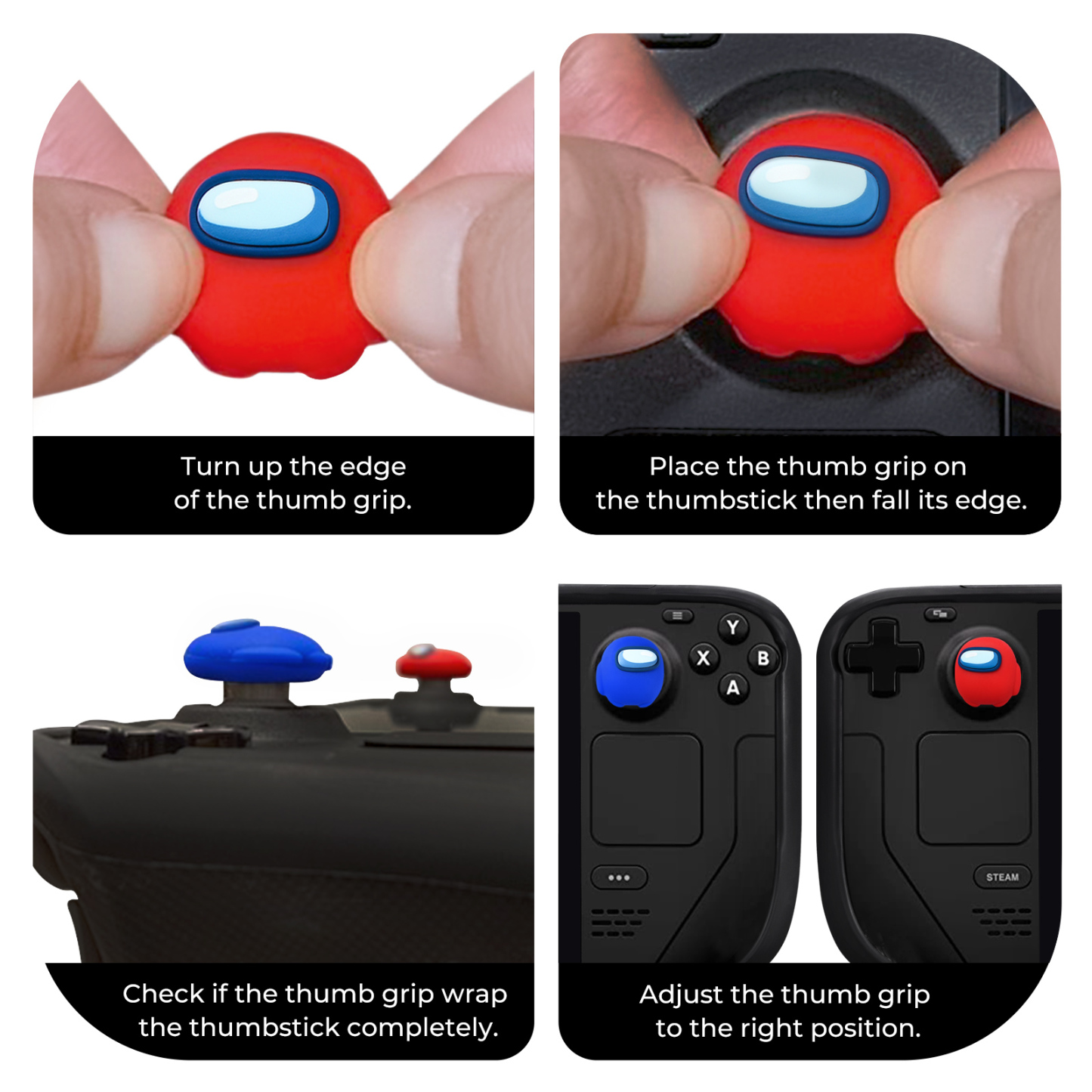 FUNLAB Switch Thumb Grips - Astronauts