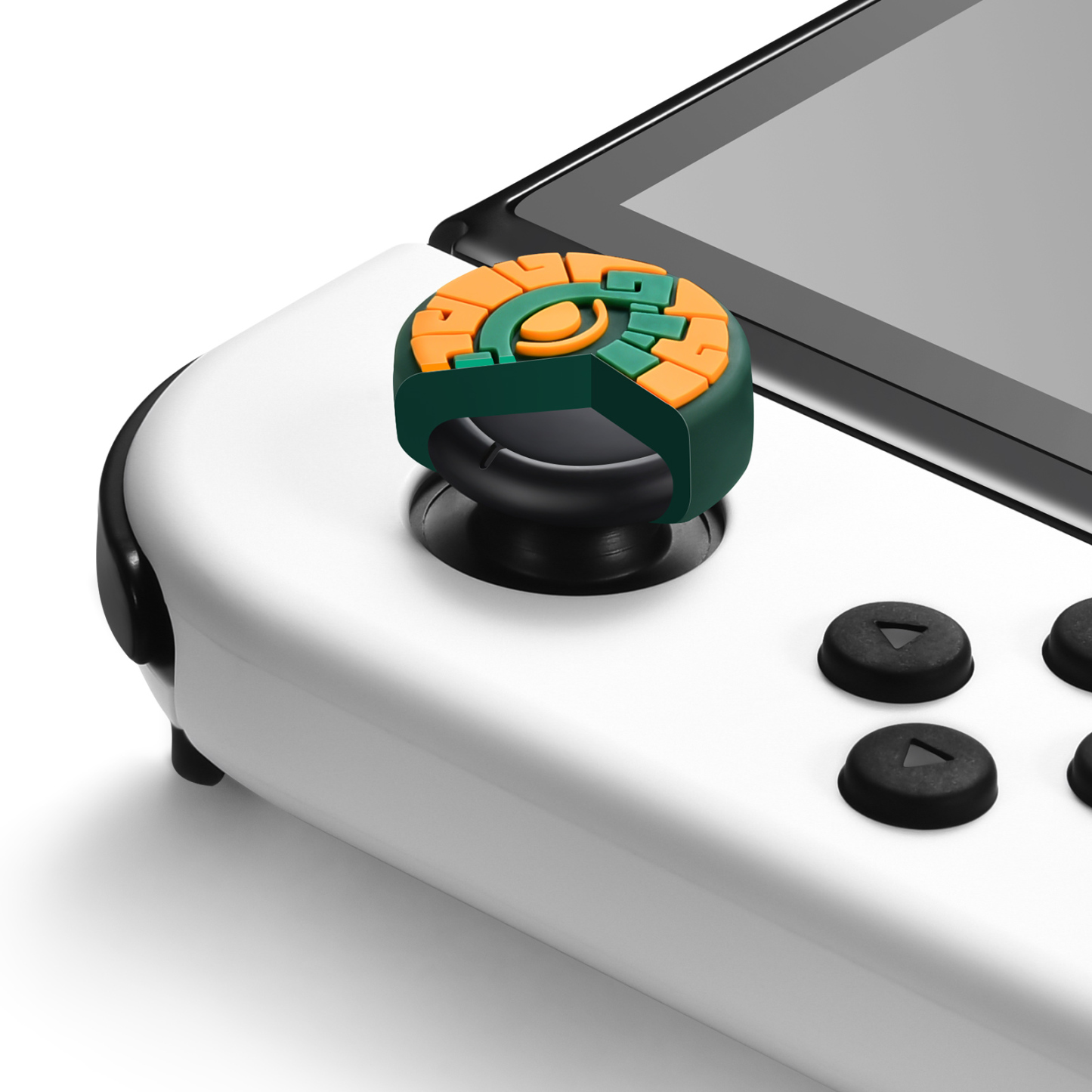 FUNLAB Switch Thumb Grips - Green & Yellow Eyes