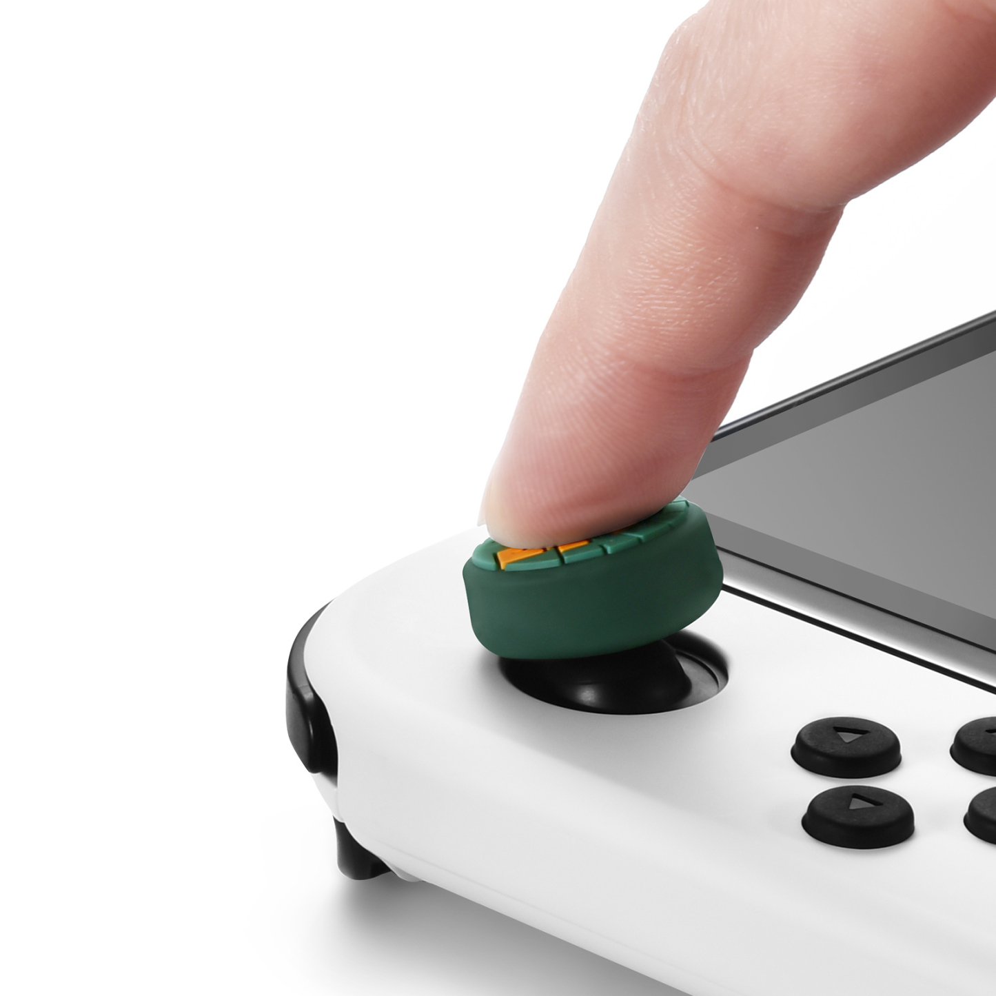 FUNLAB Switch Thumb Grips - Green & Yellow Eyes