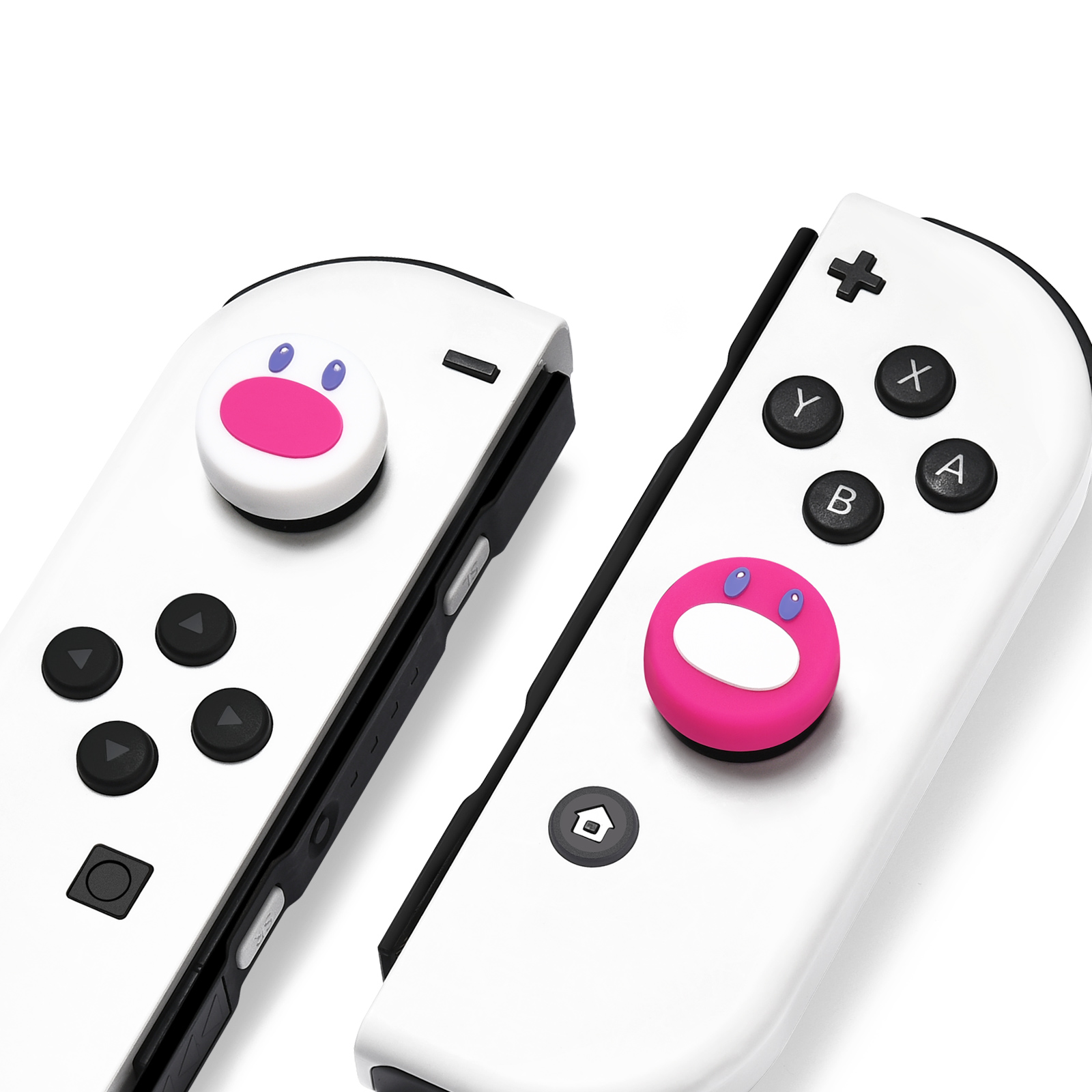 FUNLAB Switch Thumb Grips - Pink & White