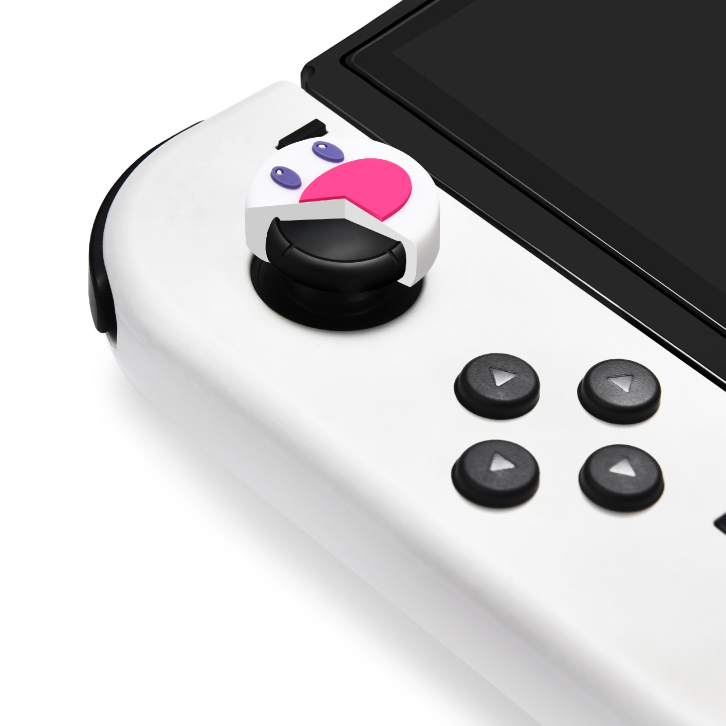 FUNLAB Switch Thumb Grips - Pink & White