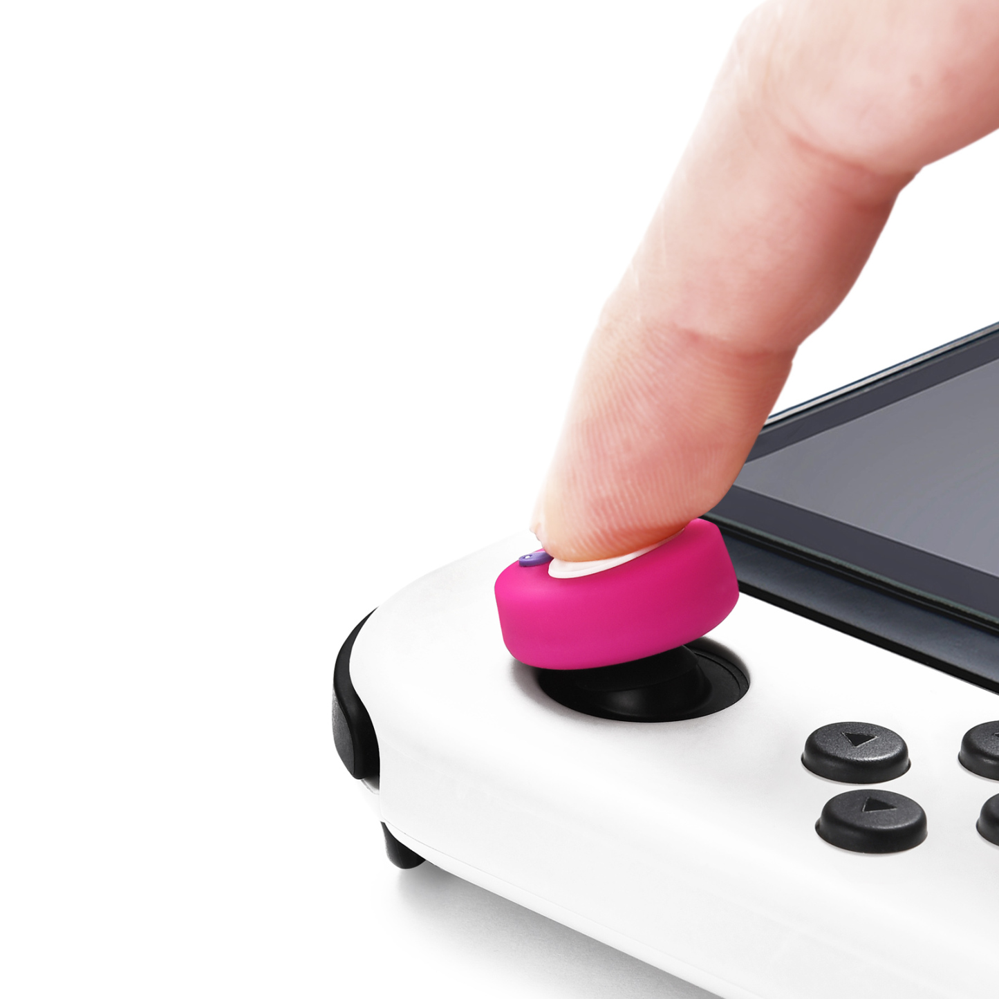 FUNLAB Switch Thumb Grips - Pink & White