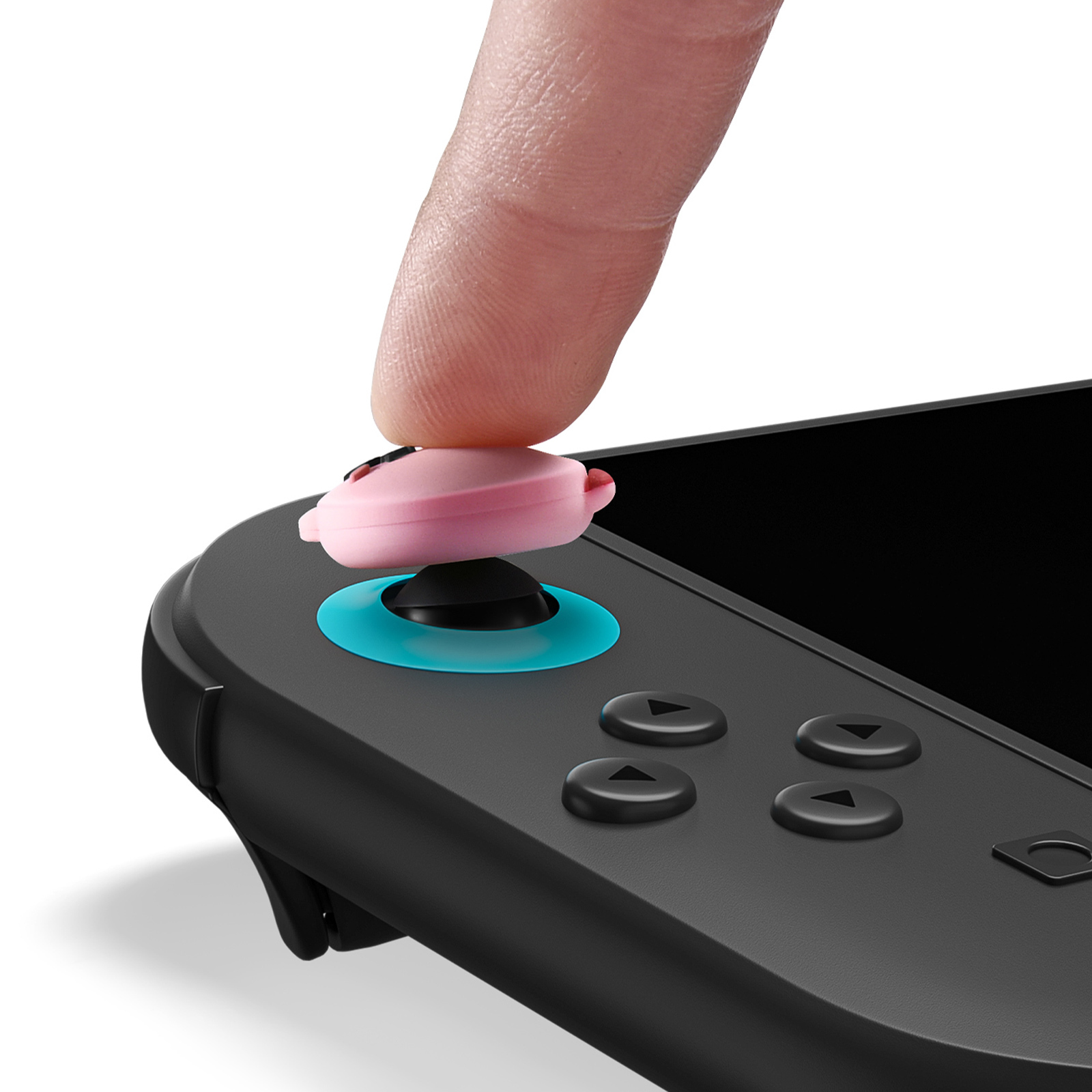 FUNLAB Switch 2 Thumb Grips - Puffy Pink