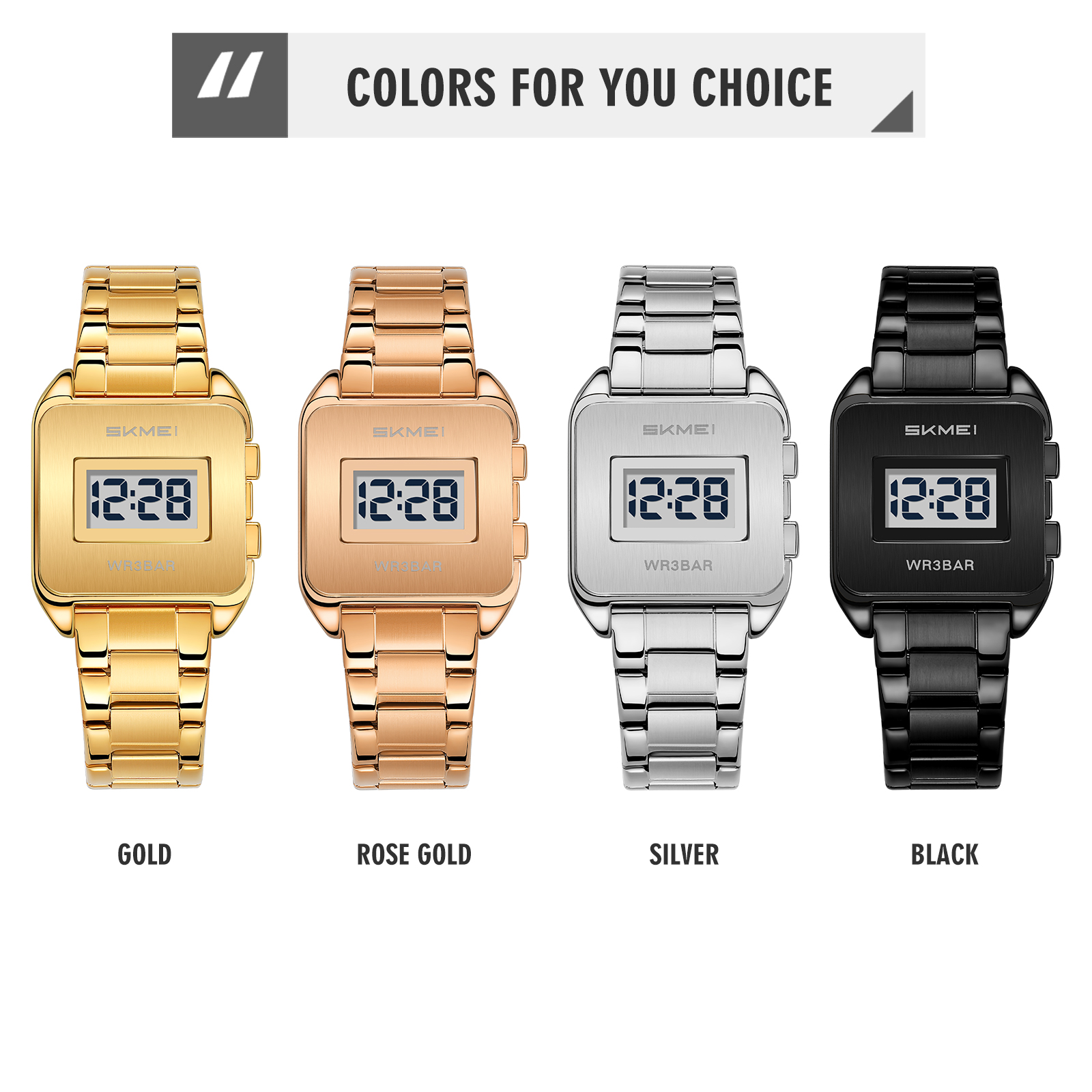 SKMEI 2597 METAL Electronic watch wholesale