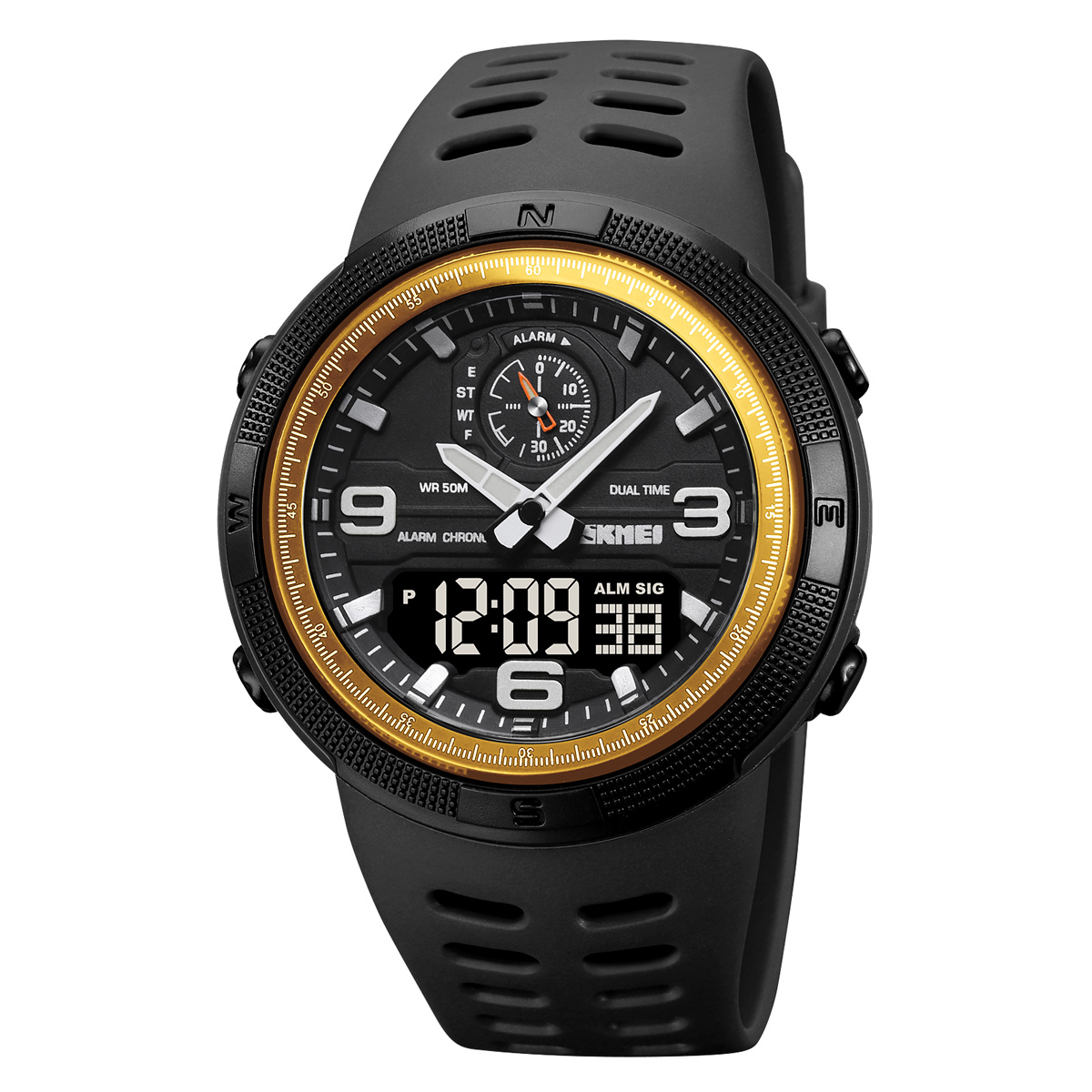 SKMEI 1655 Popular Dual Time Digital Watch