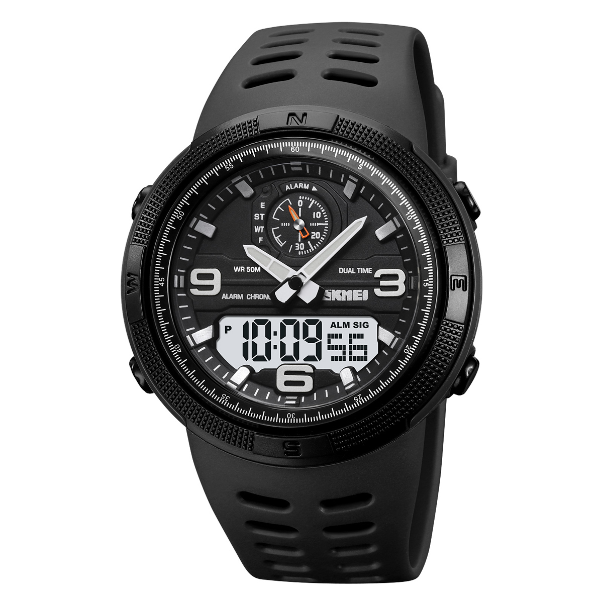 SKMEI 1655 Popular Dual Time Digital Watch