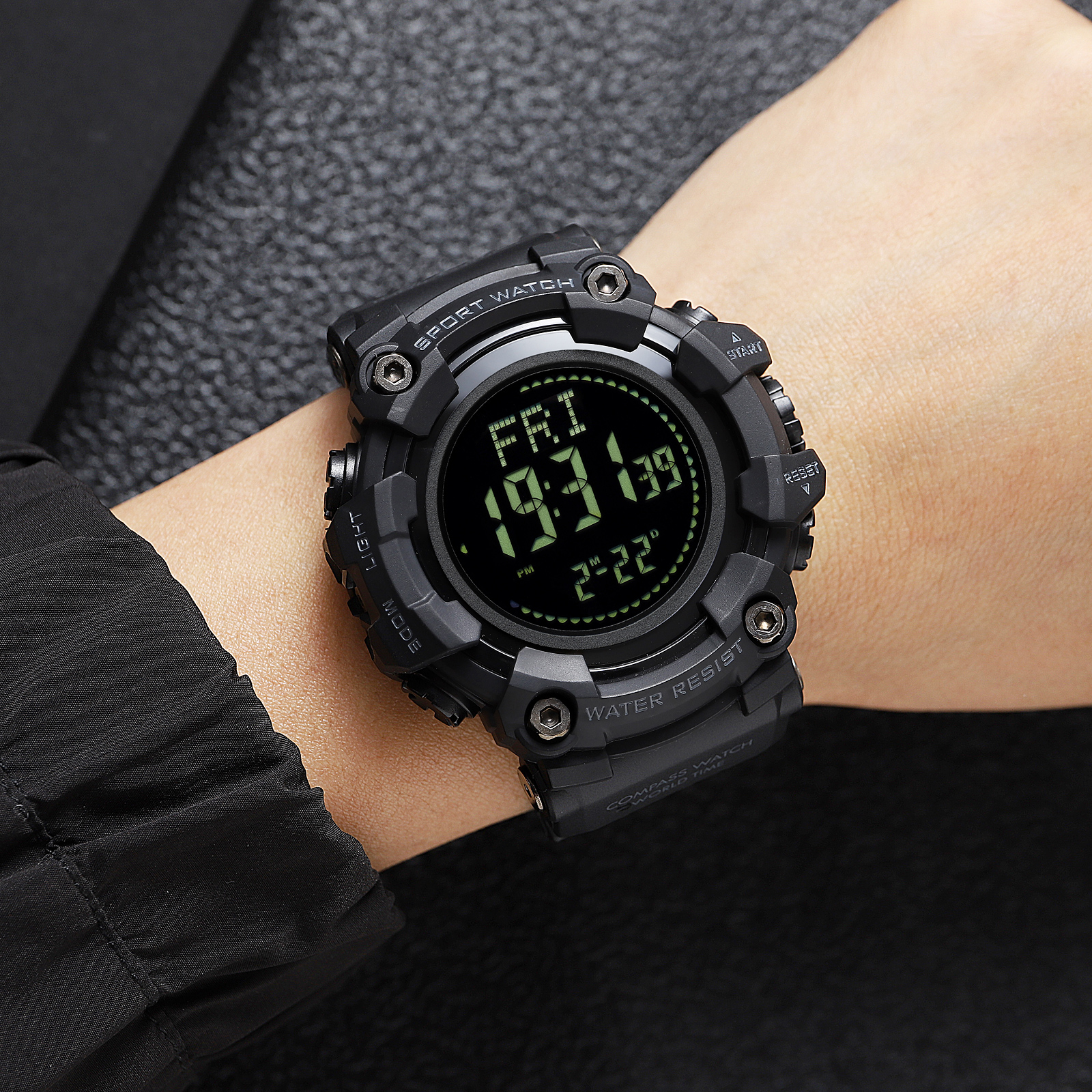 SKMEI 2037 DIGITAL COMPASS WATCH