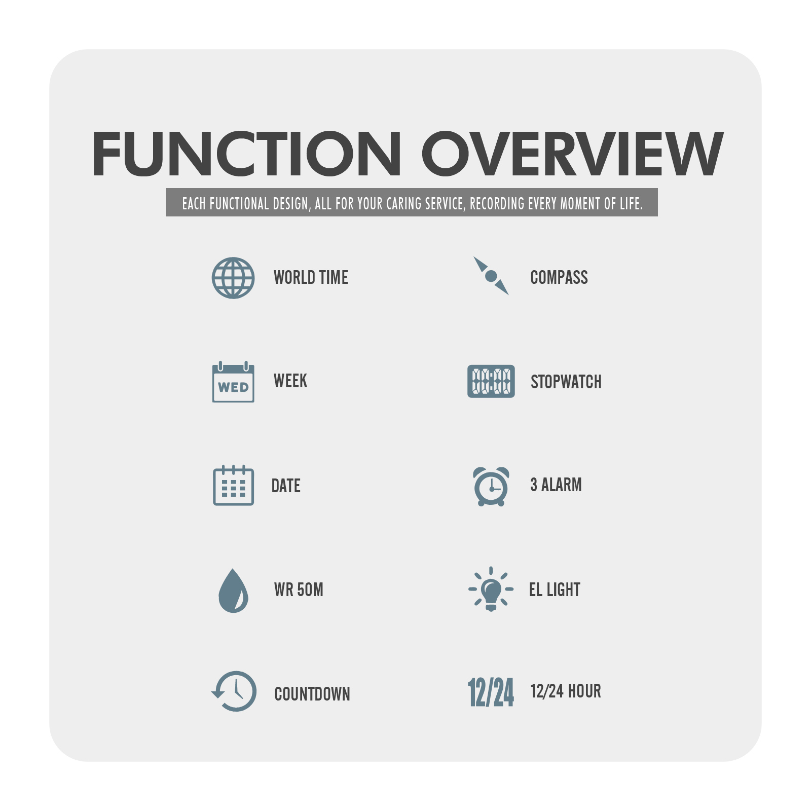 SKMEI 2037 DIGITAL COMPASS WATCH