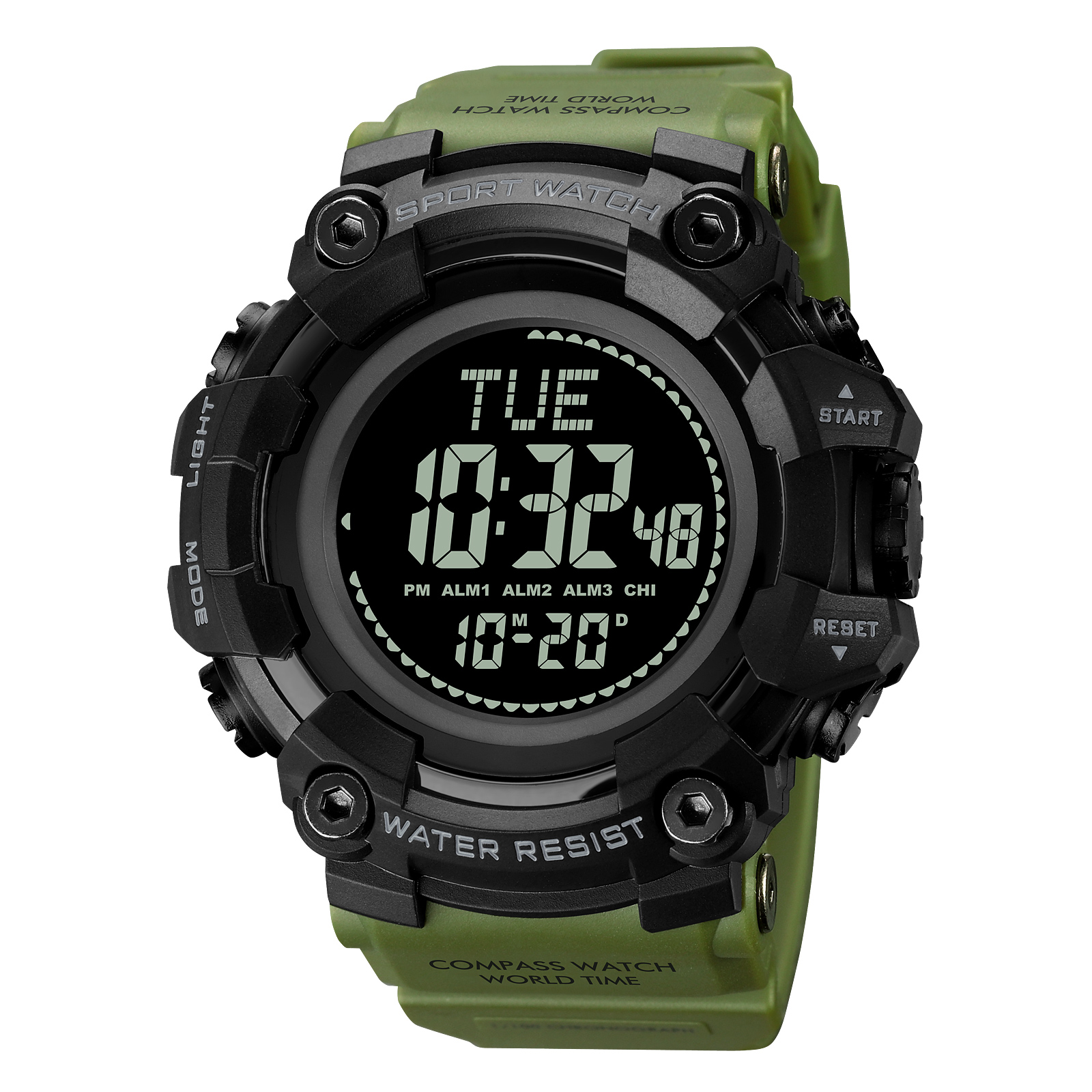 SKMEI 2037 DIGITAL COMPASS WATCH