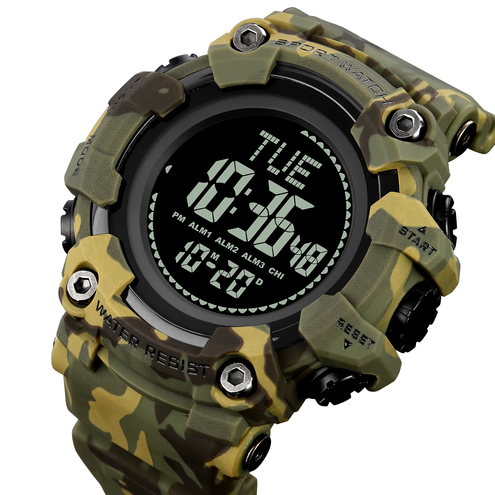 SKMEI 2037 DIGITAL COMPASS WATCH