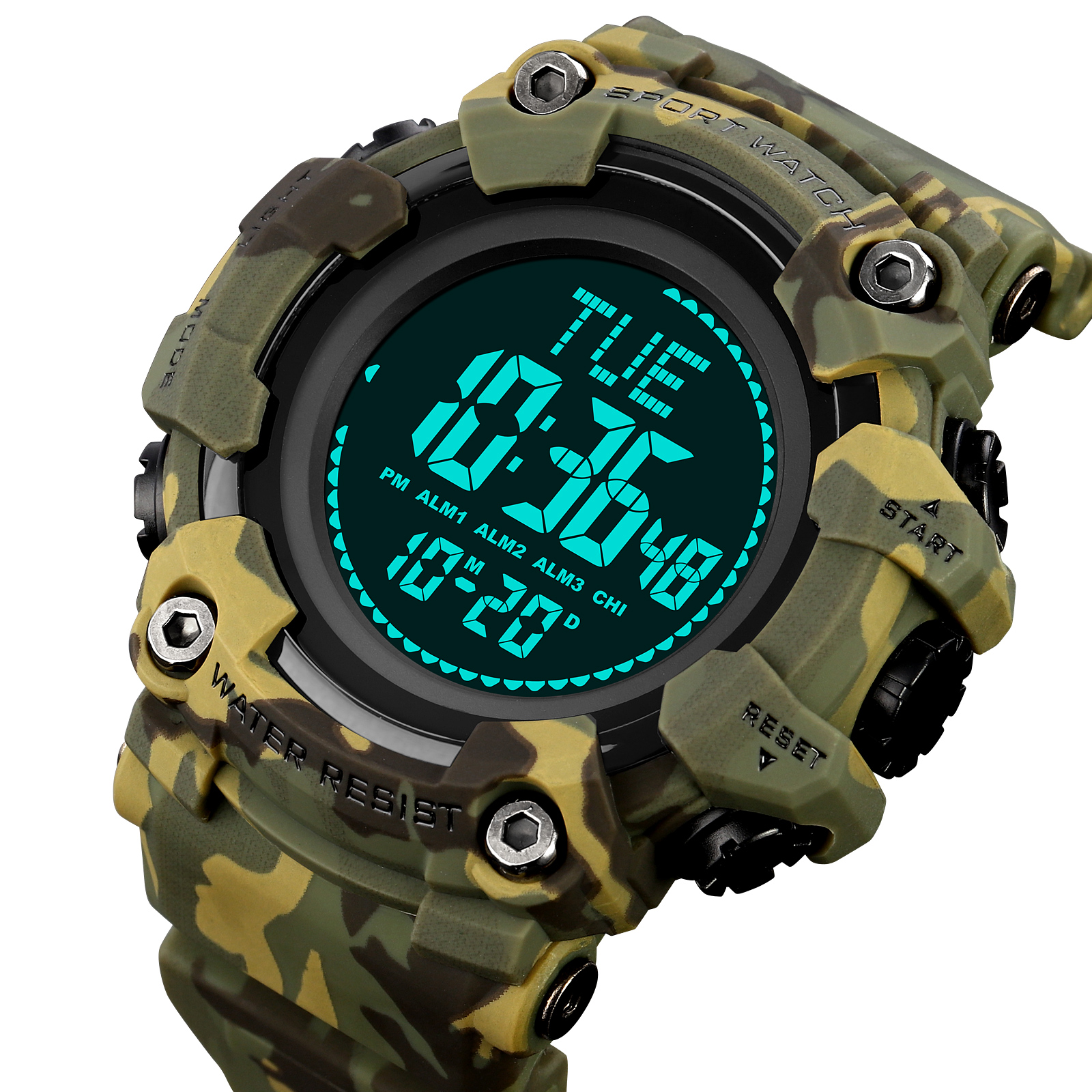 SKMEI 2037 DIGITAL COMPASS WATCH