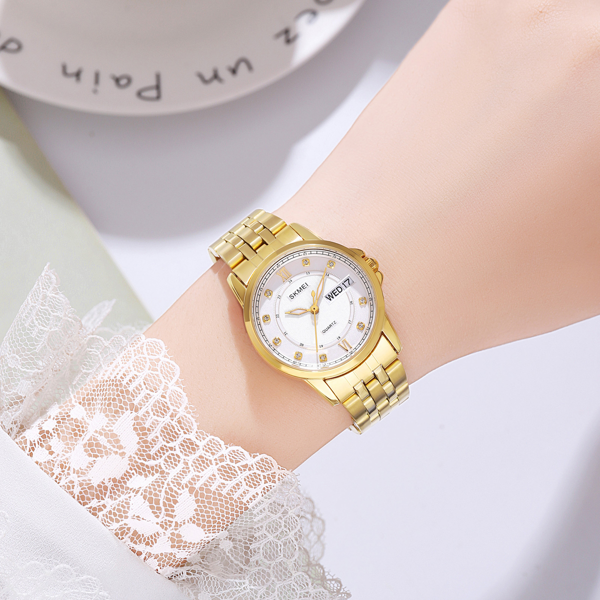 SKMEI 2085-2084 man woman watch