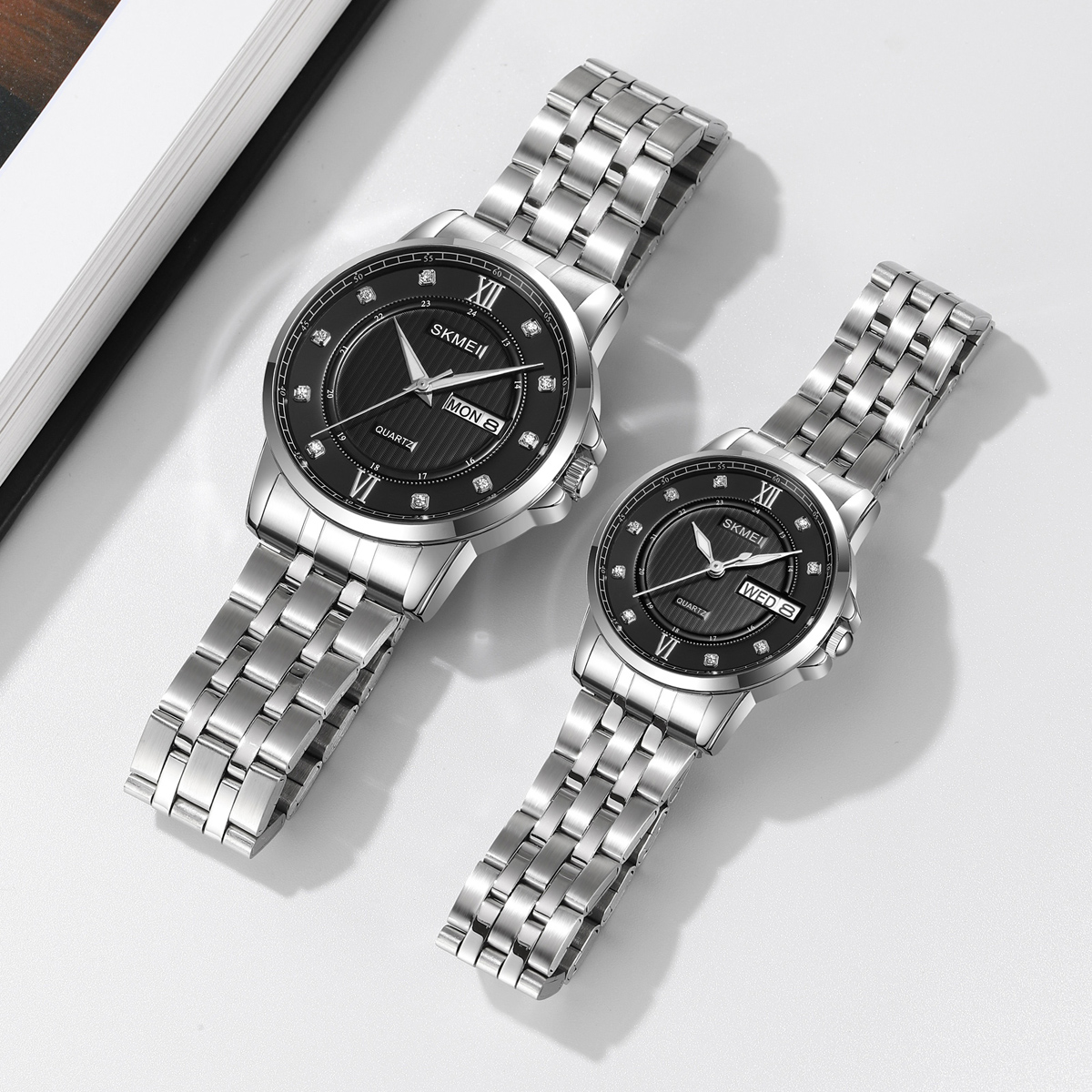 SKMEI 2085-2084 man woman watch